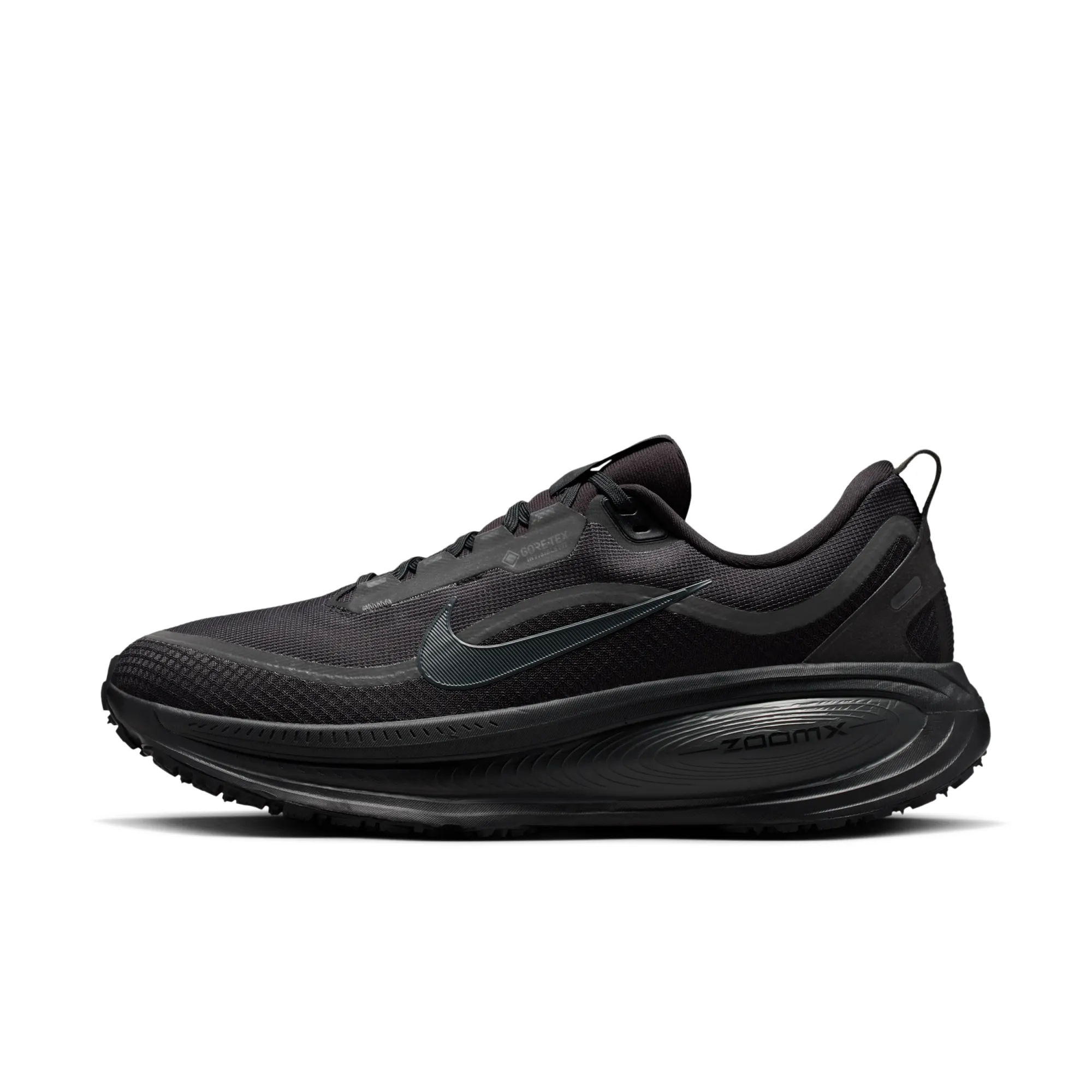 Nike Vomero 18 GORE-TEX Men's Waterproof Road Running Shoes with Reflective Design Accents - Black
