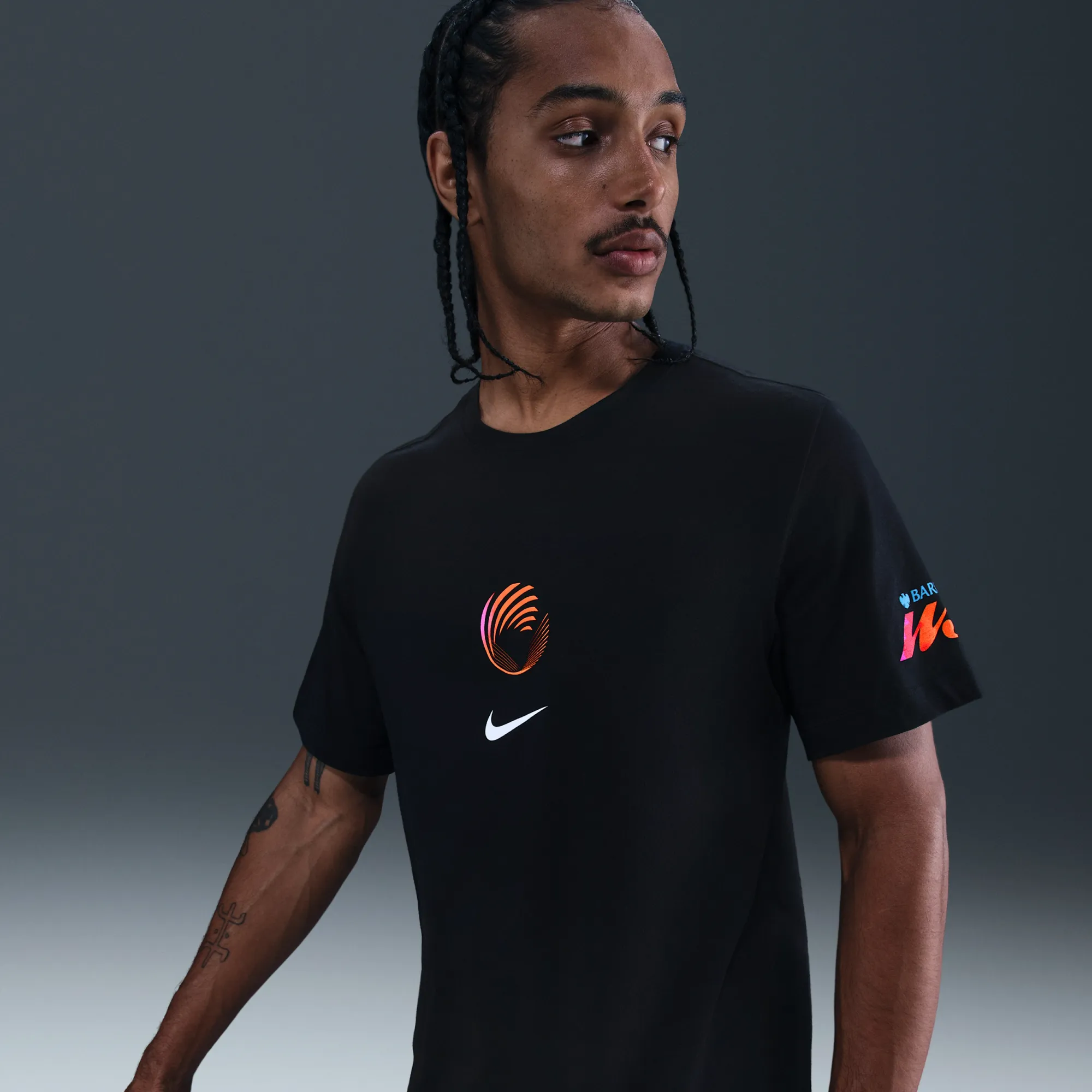 WSL Men's Nike Football T-Shirt - Black - Cotton