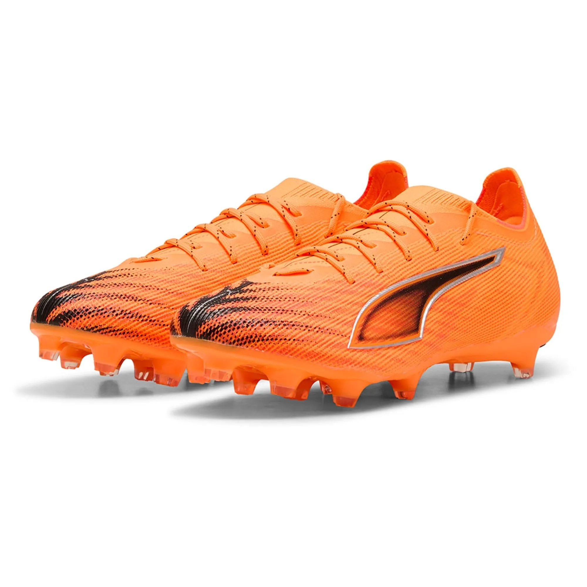 PUMA Ultra 6 Pro FG/AG Football Boots Unisex, Heat Fire/Black/Glowing Red