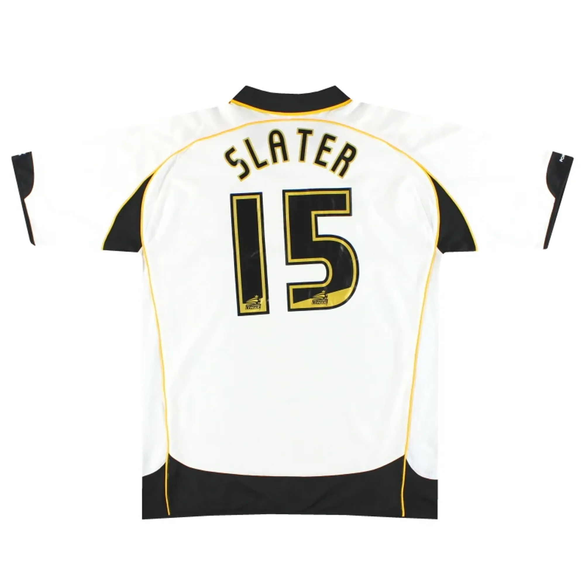 2007-08 Port Vale Vandanel Home Shirt Slater #15 XL - Port Vale / Very Good