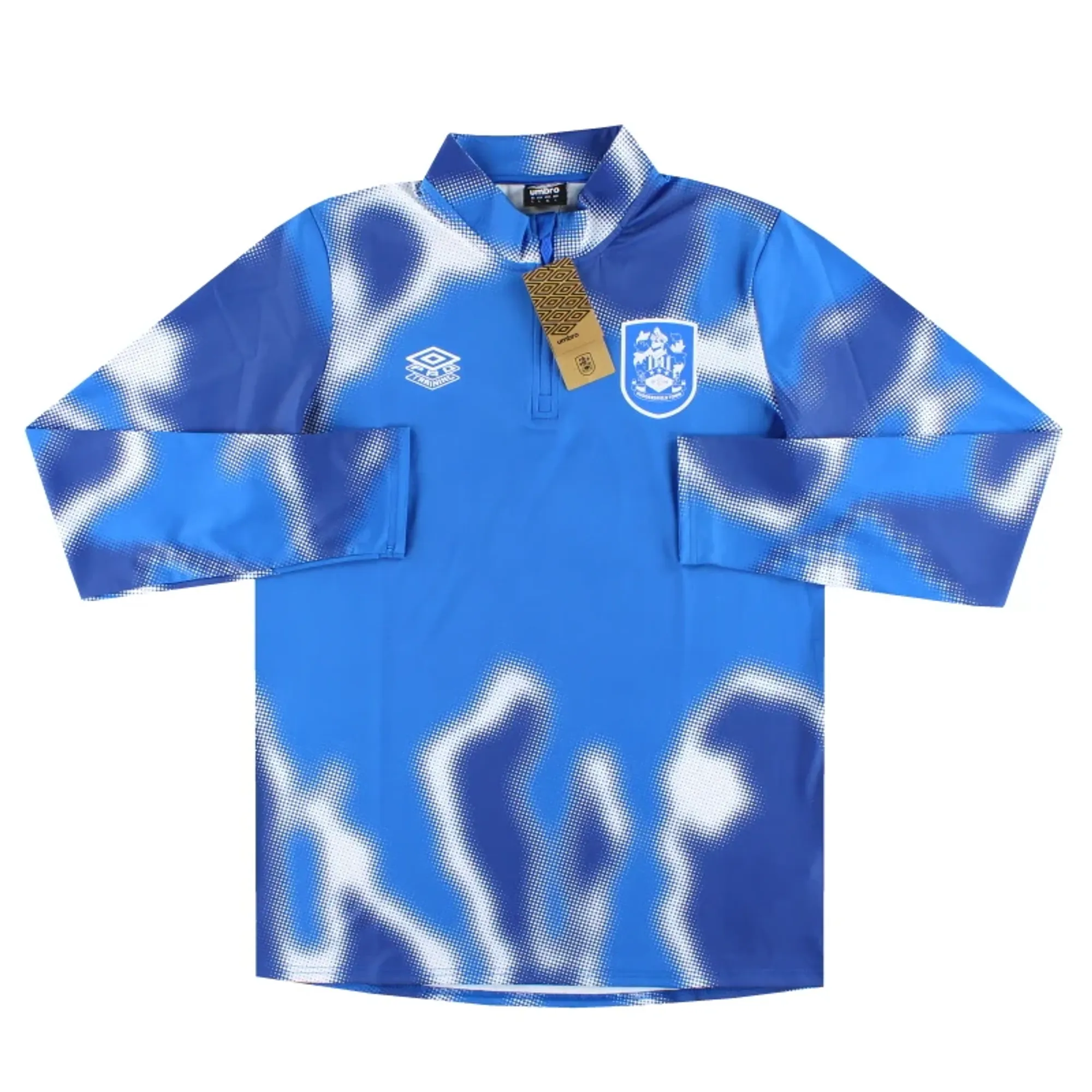 2024-25 Huddersfield Umbro 1/4 Zip Warm Up Top *BNIB* - Huddersfield Town / BNIB 