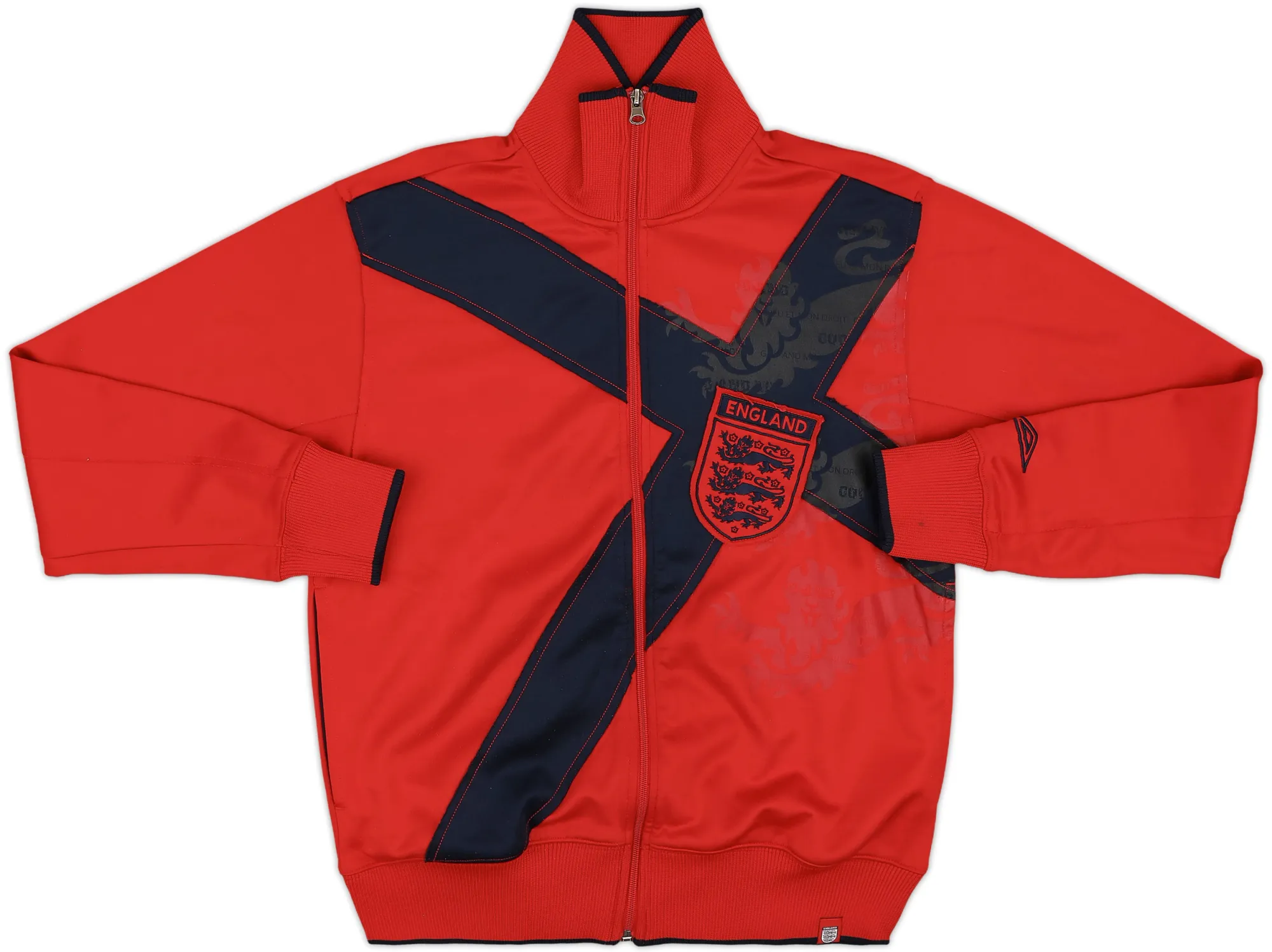 2007-09 England Umbro Track Jacket - 8/10 - (M)