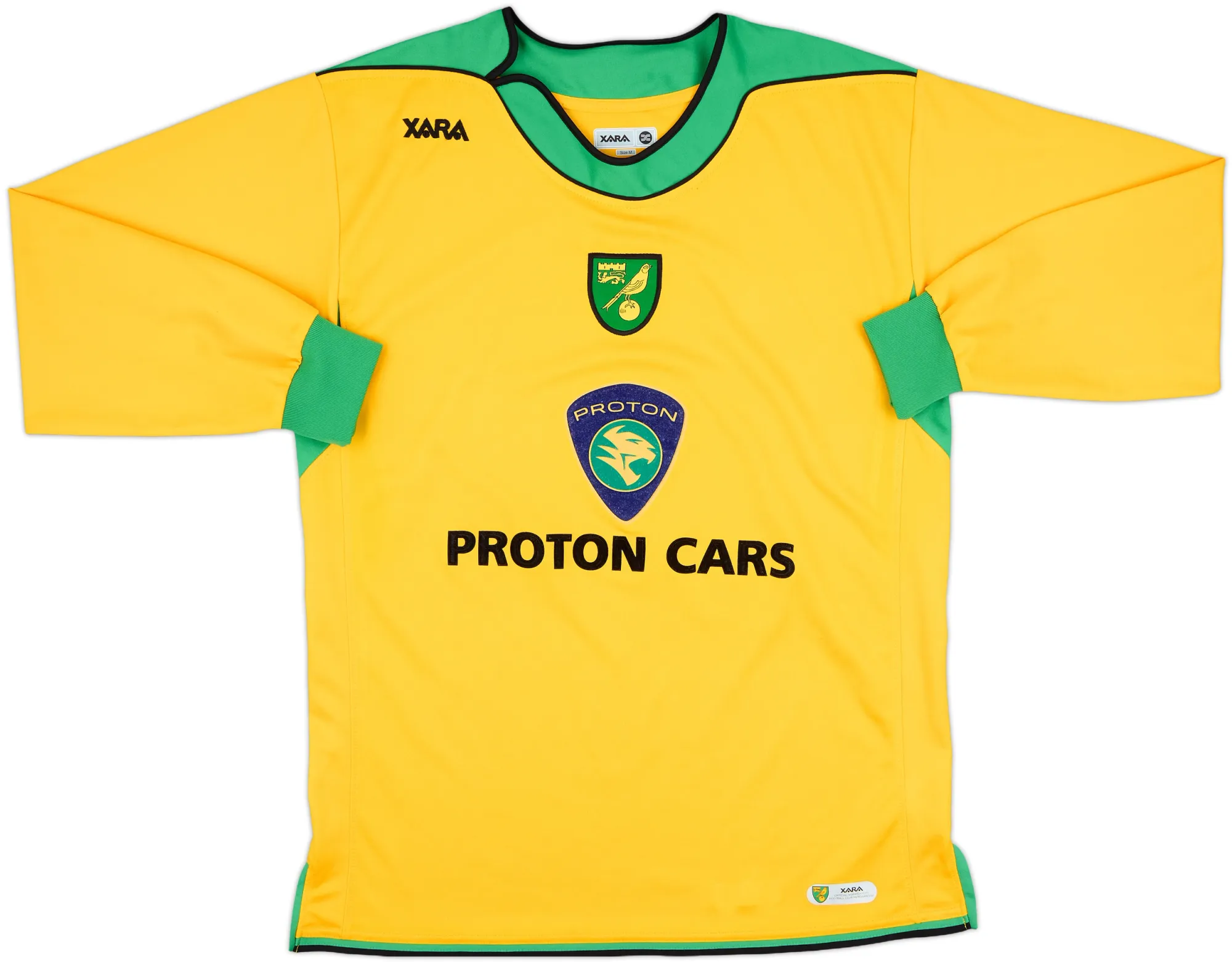 Home Norwich City Mens LS Home Shirt 2005/06
