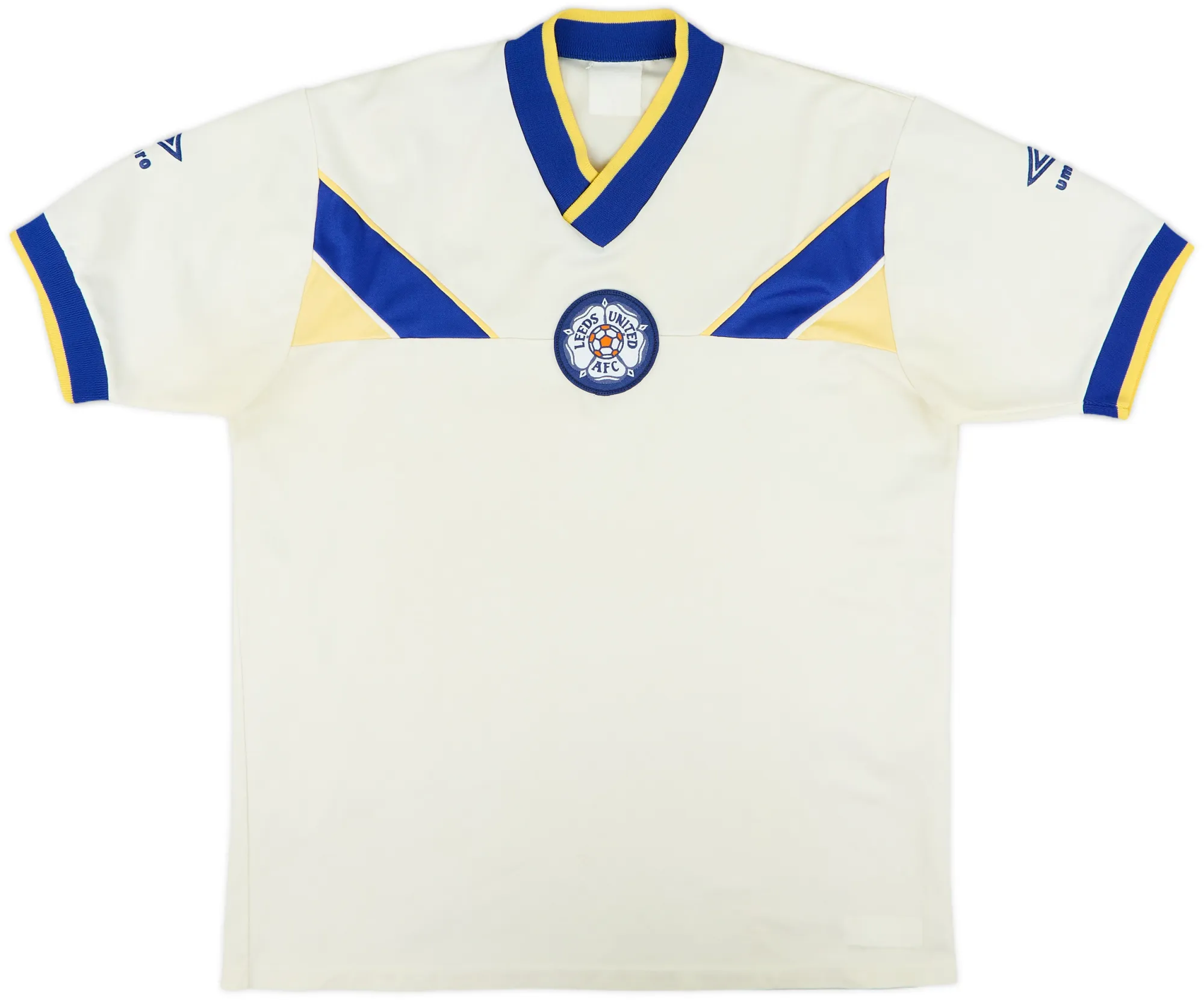 Umbro Leeds United Mens SS Home Shirt 1986/87
