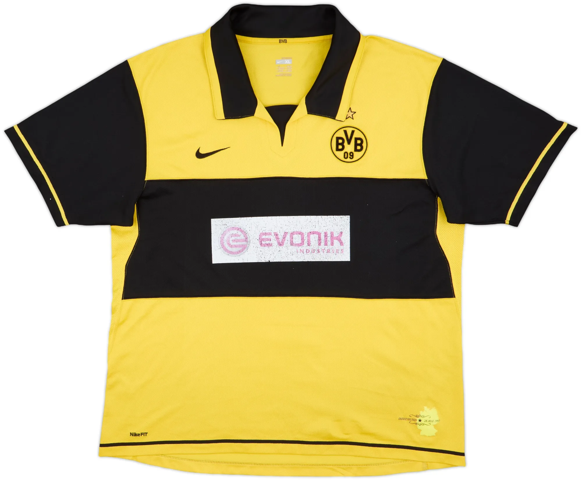 Nike Borussia Dortmund Mens SS Home Shirt 2007/08