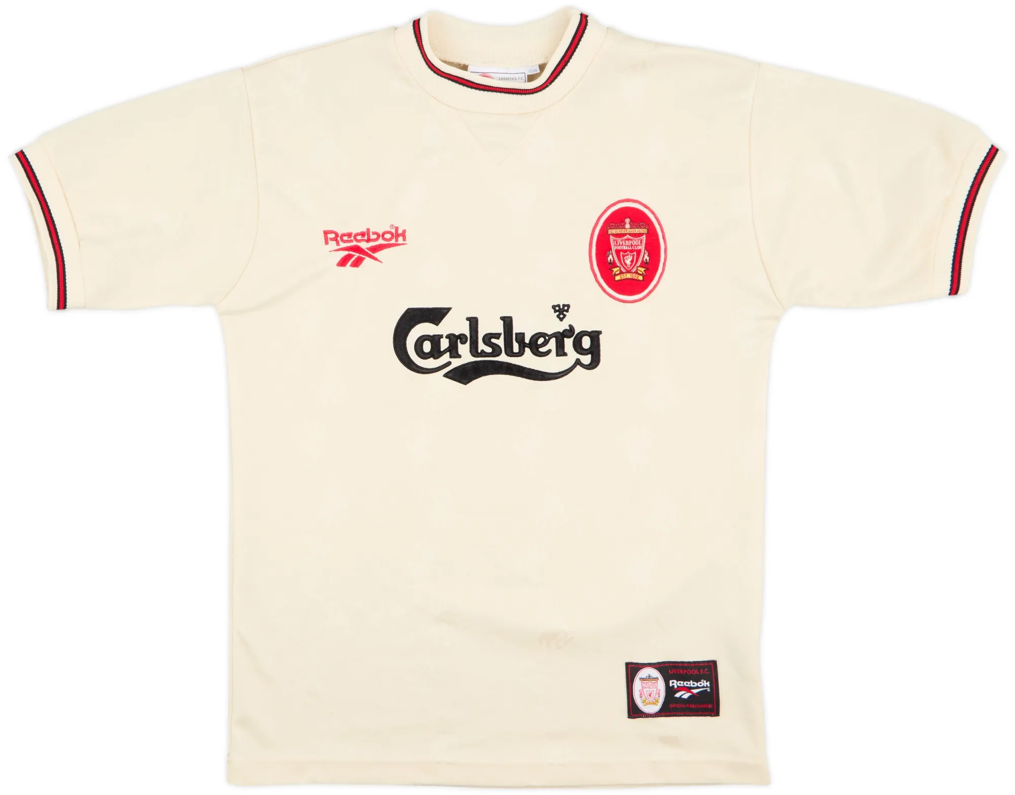 Reebok Liverpool Mens SS Away Shirt 1996/97