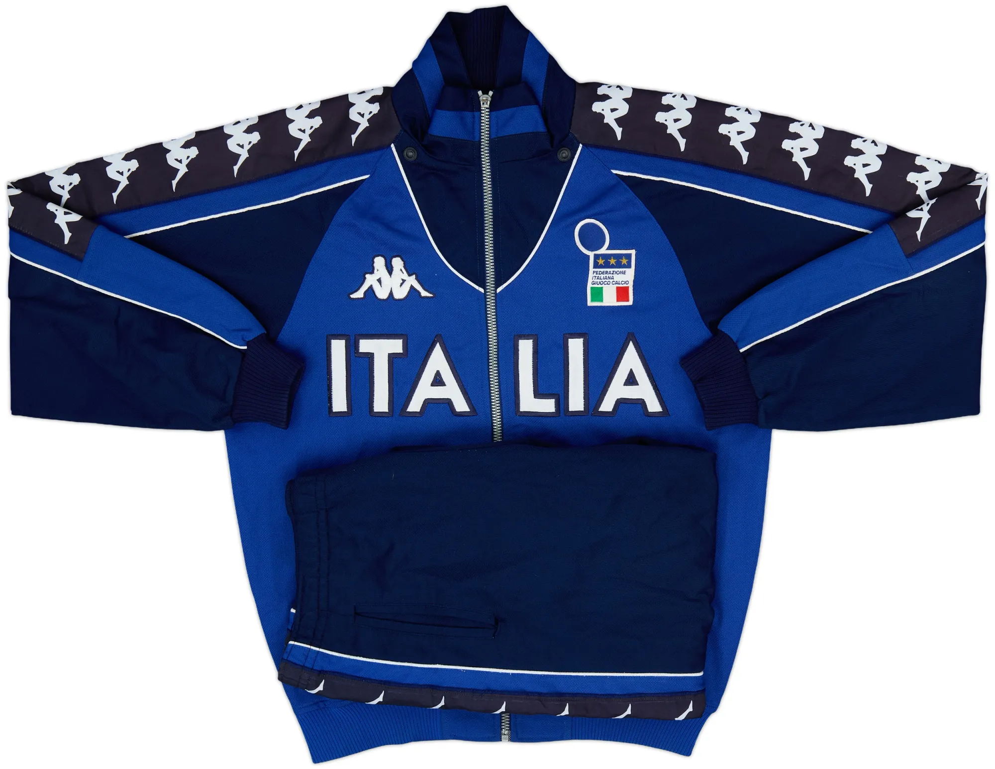 1999-00 Italy Kappa Tracksuit - 6/10 - (XL)