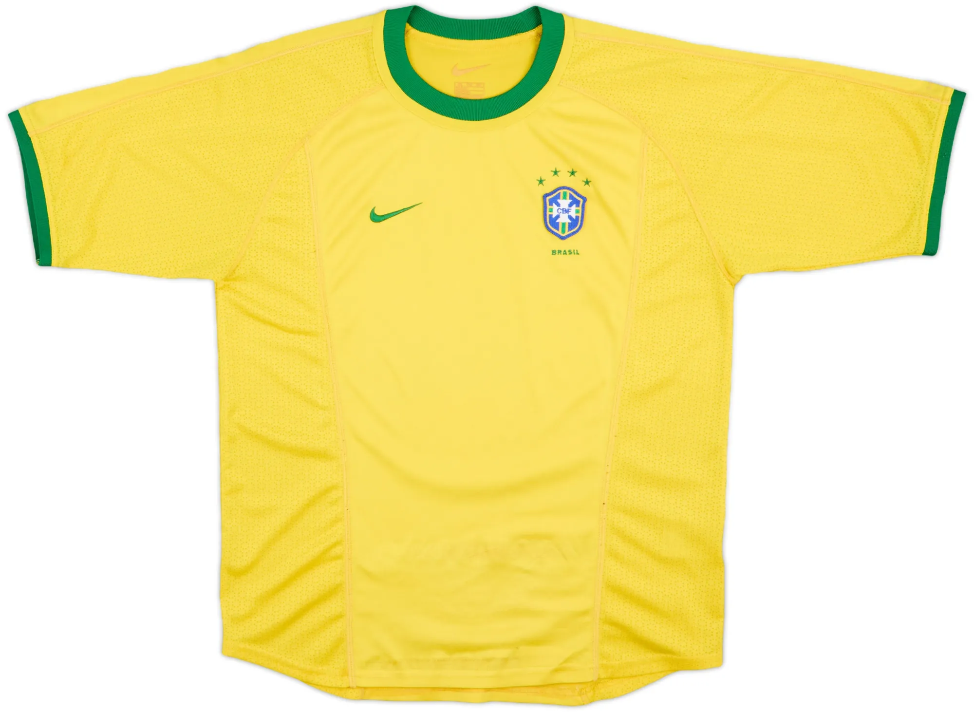Nike Brazil Boys SS Home Shirt 2000