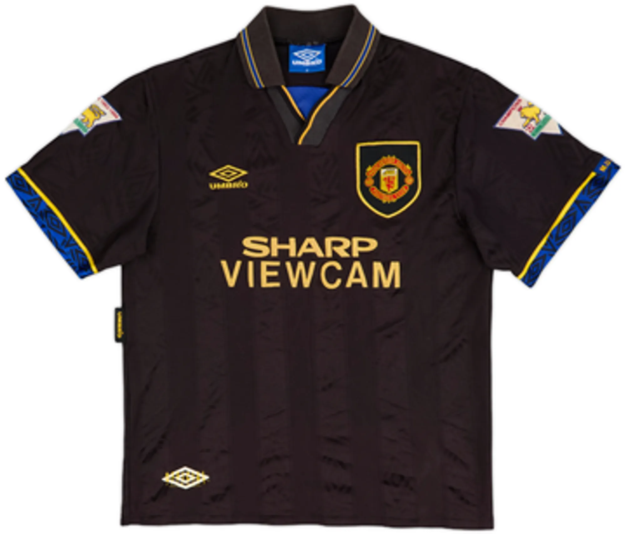 Umbro Manchester United Boys SS Away Shirt 1993/95