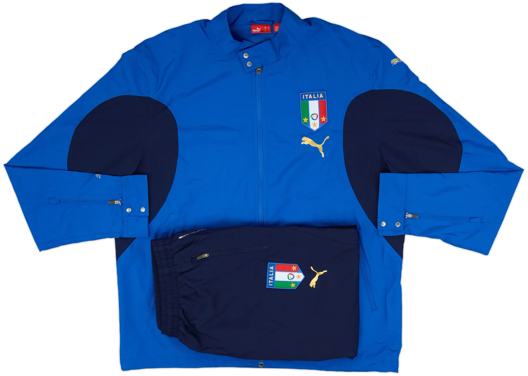 2006-08 Italy Puma Tracksuit - 5/10 - (L)
