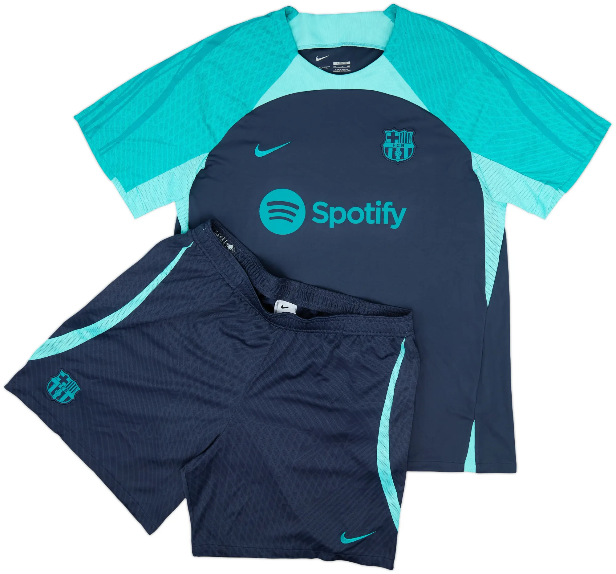 Nike Barcelona Mens SS Home Mini Kit 2023/24