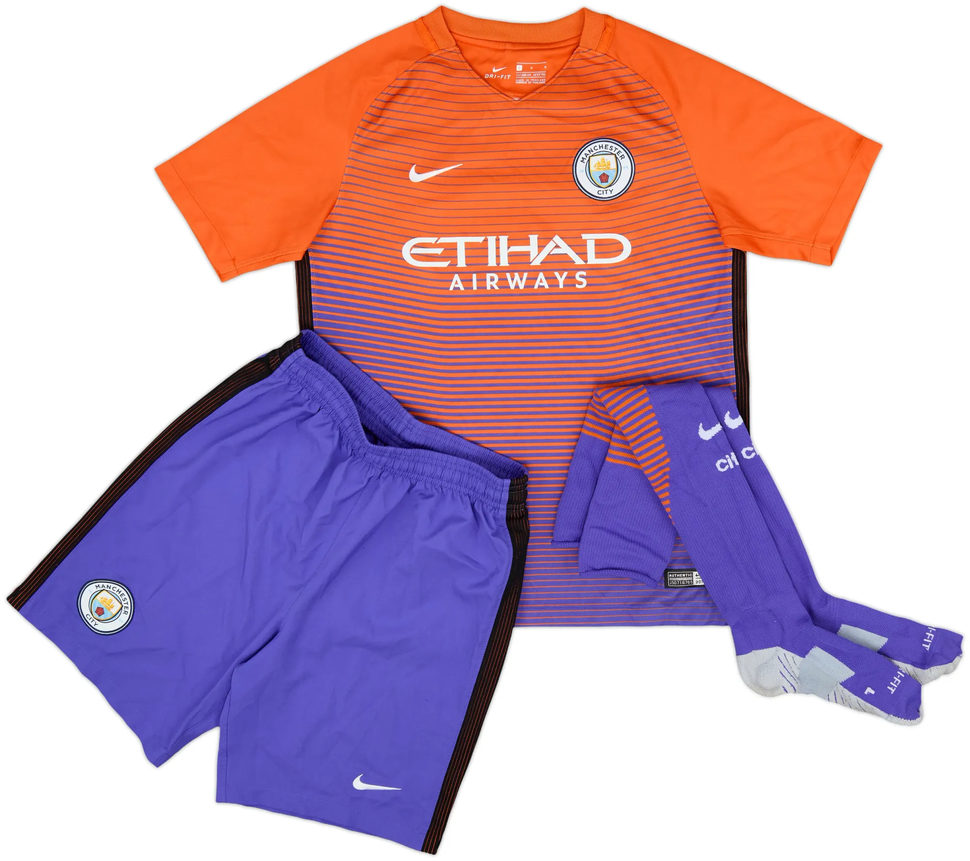 Nike Manchester City Boys SS Third Mini Kit 2016/17