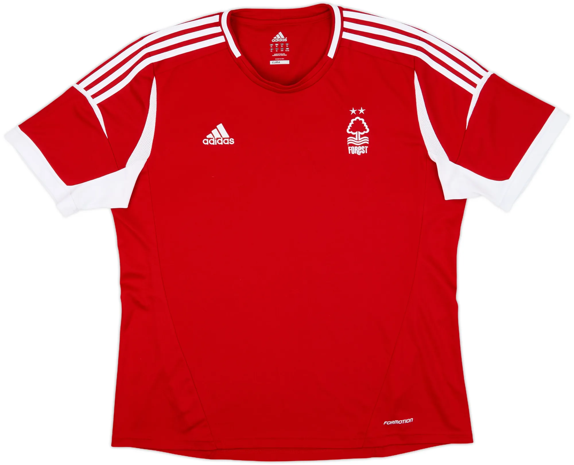 adidas Nottingham Forest Mens SS Home Shirt 2013/14