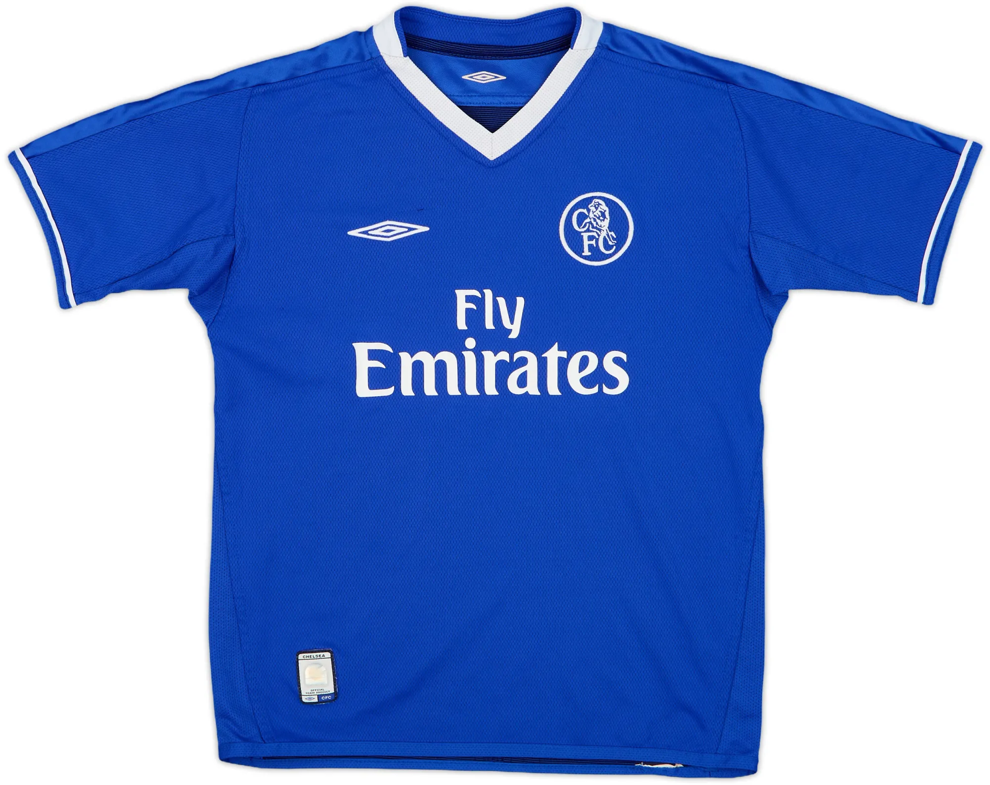 Umbro Chelsea Boys SS Home Shirt 2003/05