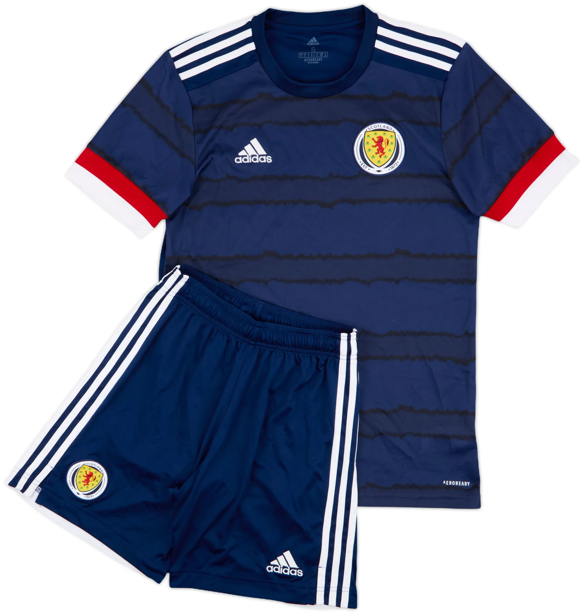 adidas Scotland Mens SS Home Mini Kit 2020