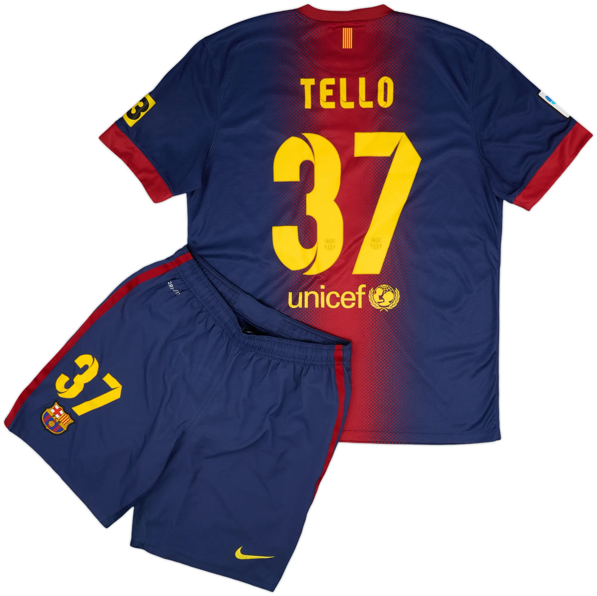 Nike Barcelona Mens SS Home Shirt 2012/13