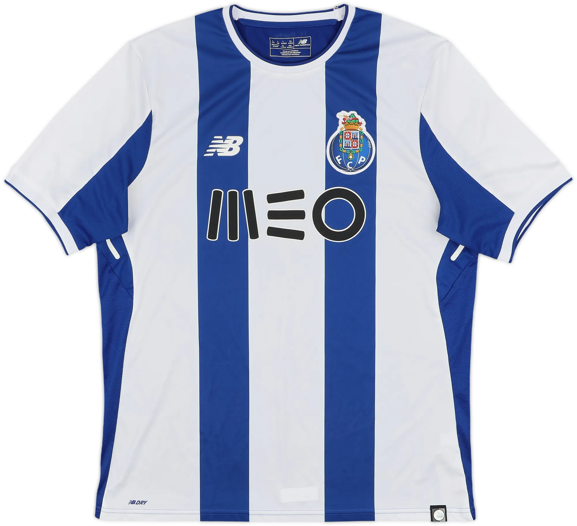 NewBalance Porto Mens SS Home Shirt 2017/18