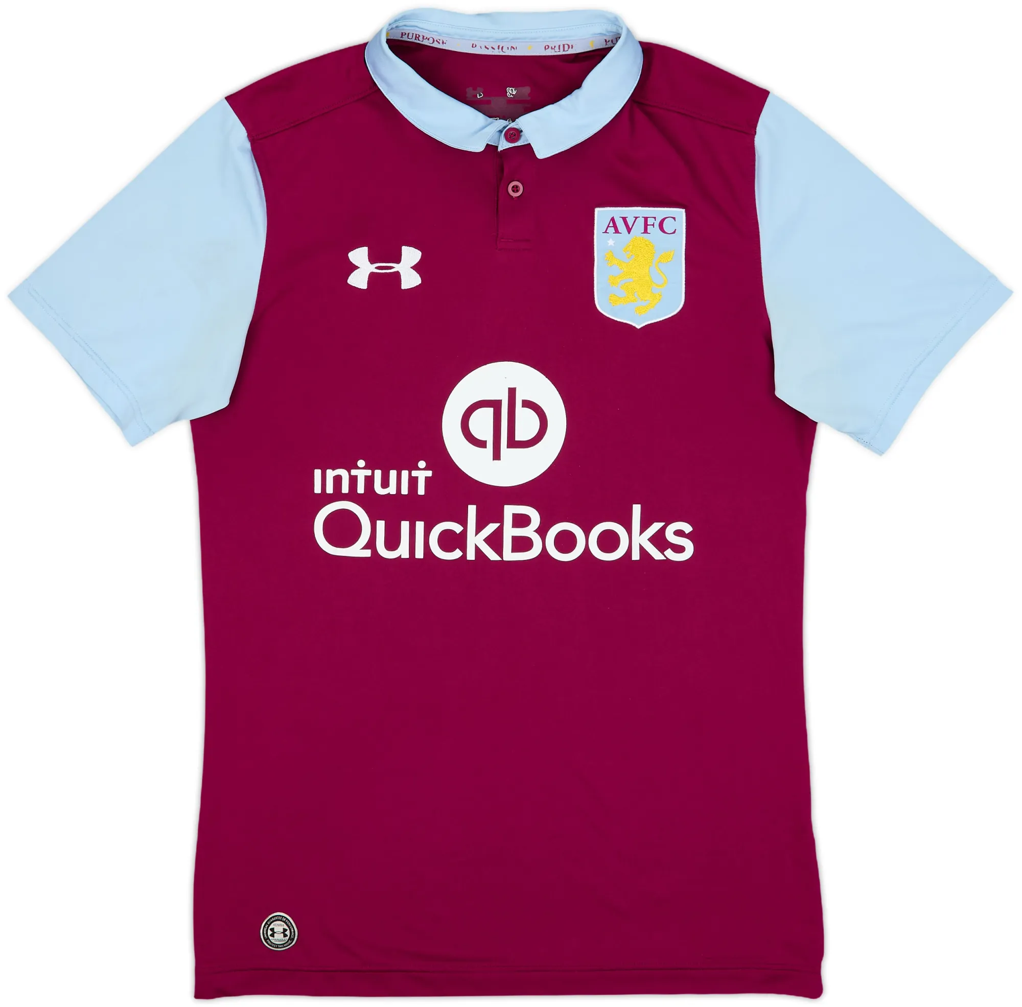 Under Armour Aston Villa Mens SS Home Shirt 2016/17