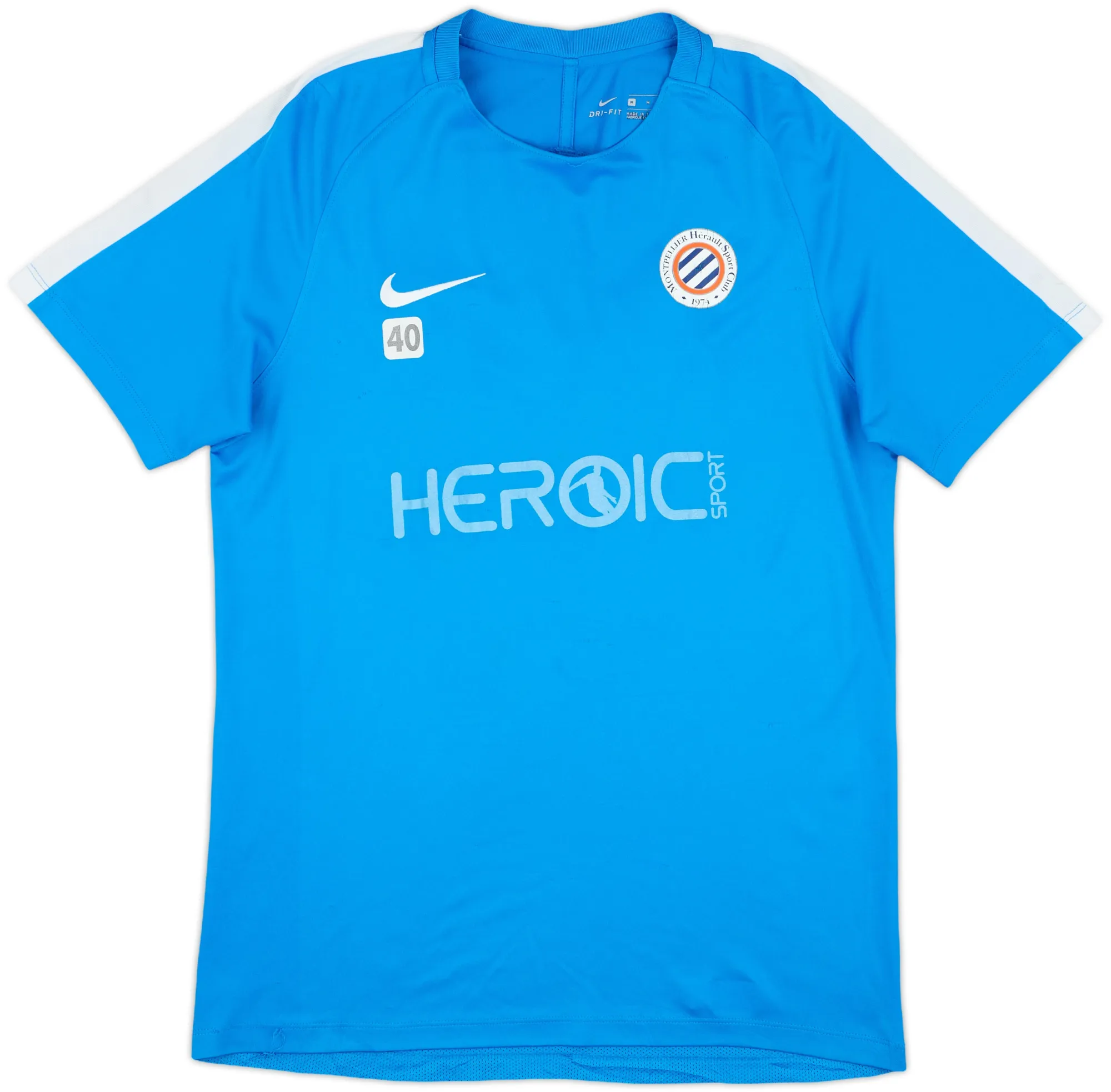 Nike Montpellier Mens SS Player Issue Home Shirt 2017/18