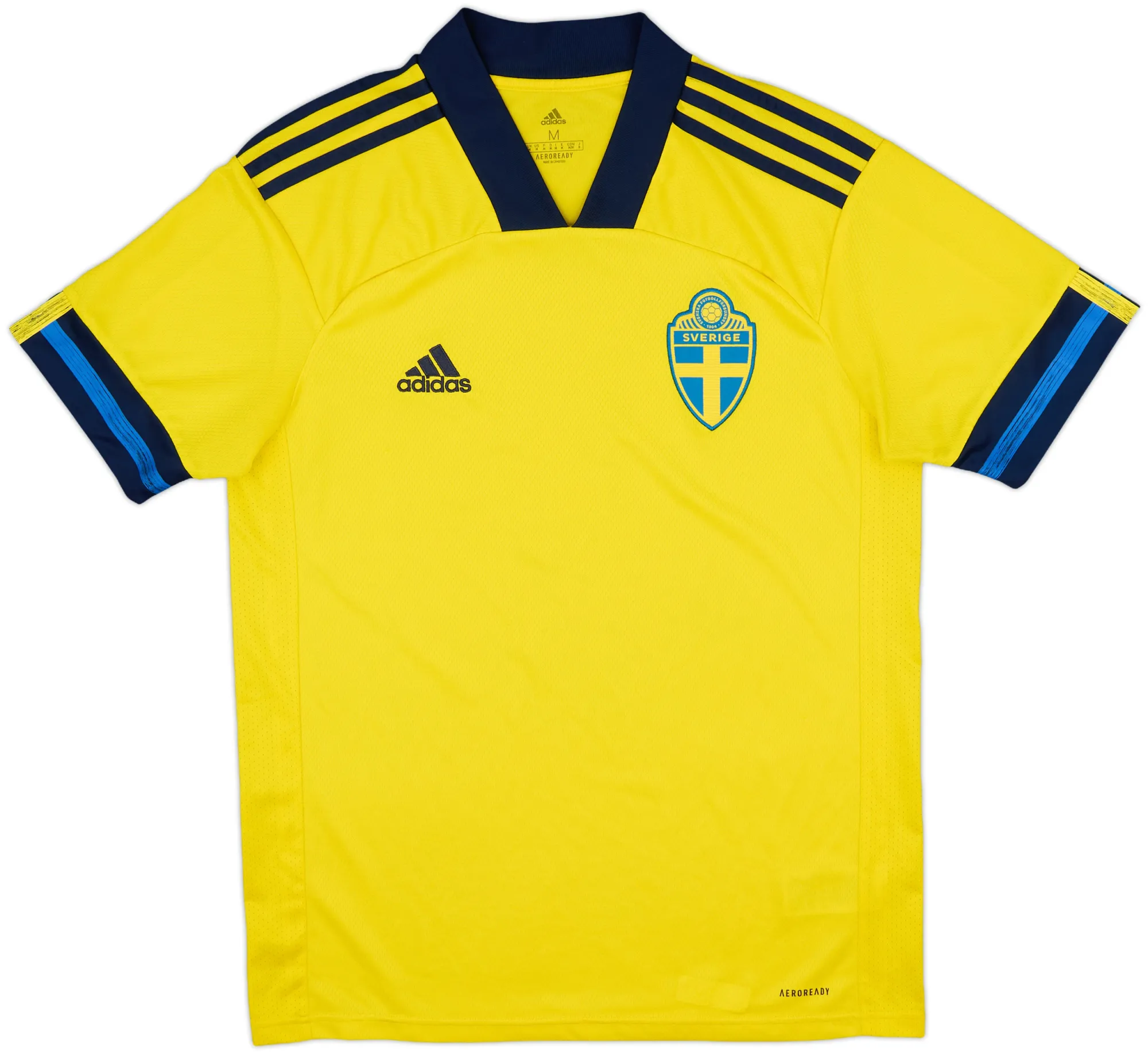adidas Sweden Mens SS Home Shirt 2020