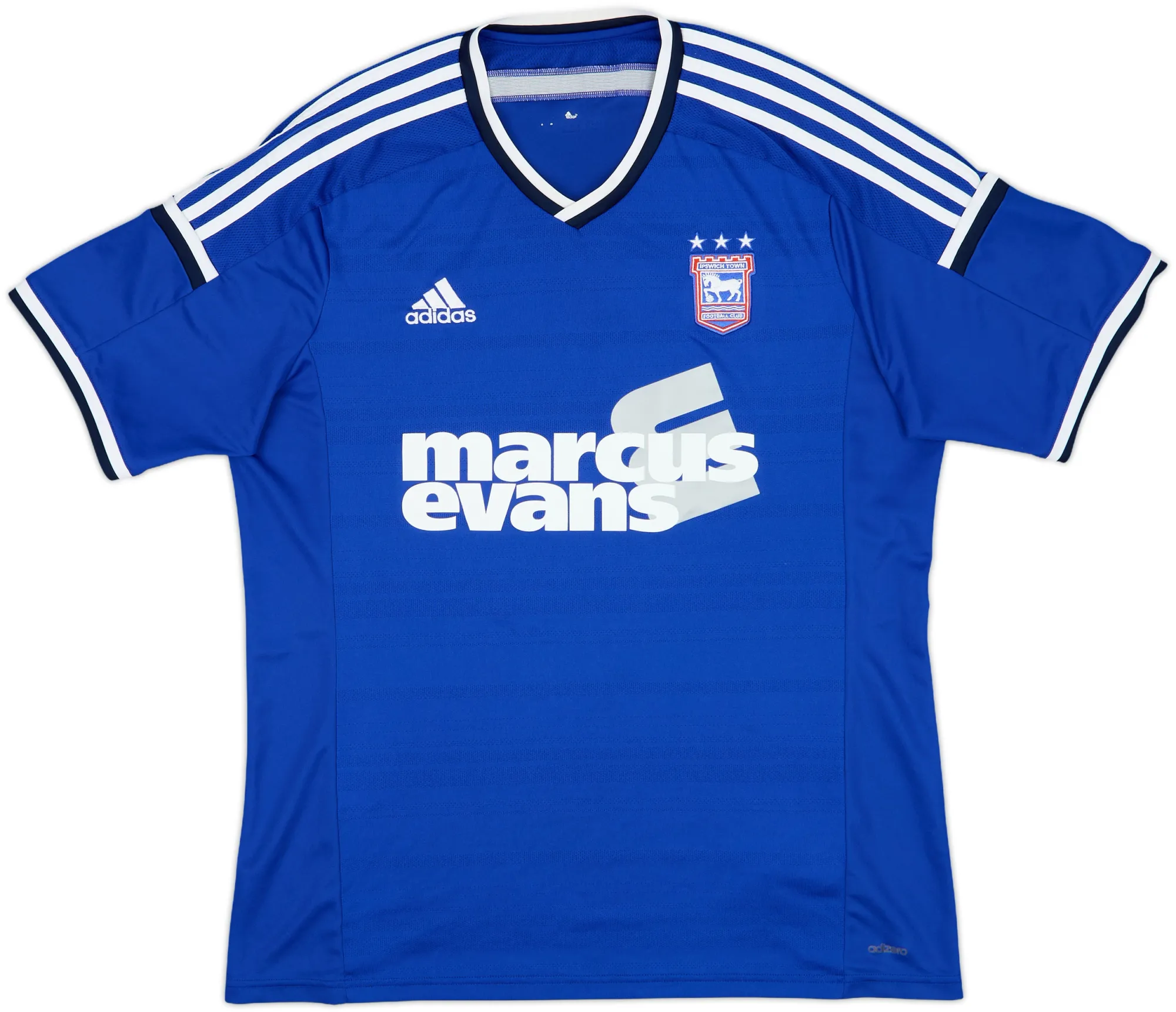 adidas Ipswich Town Mens SS Home Shirt 2014/15