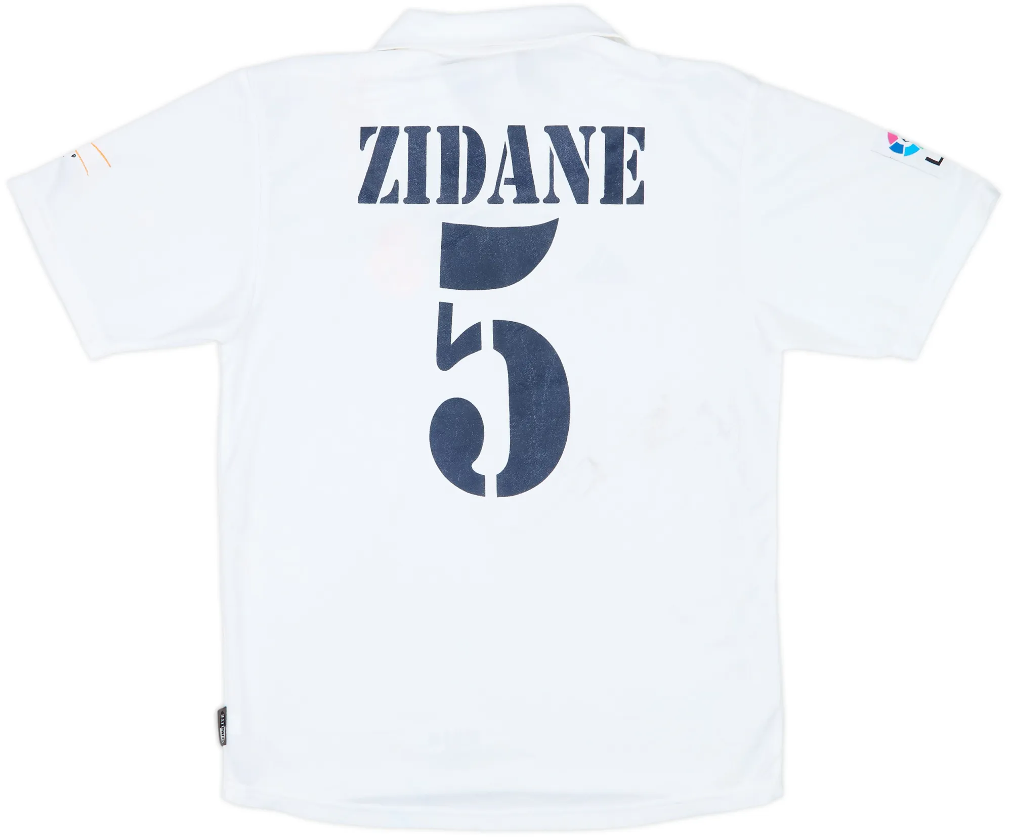 adidas Real Madrid Mens SS Home Shirt 2001/02