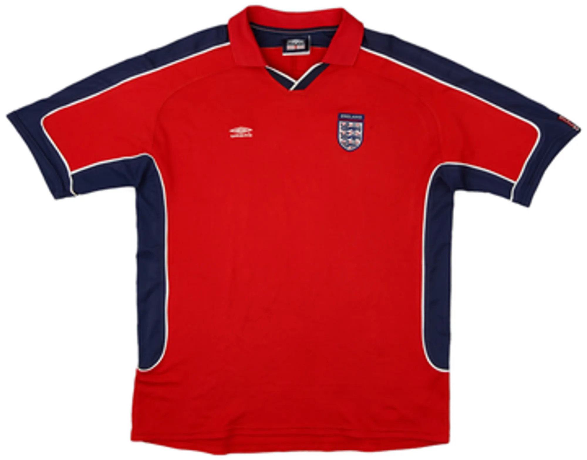 Umbro England Mens SS Home Shirt 2002