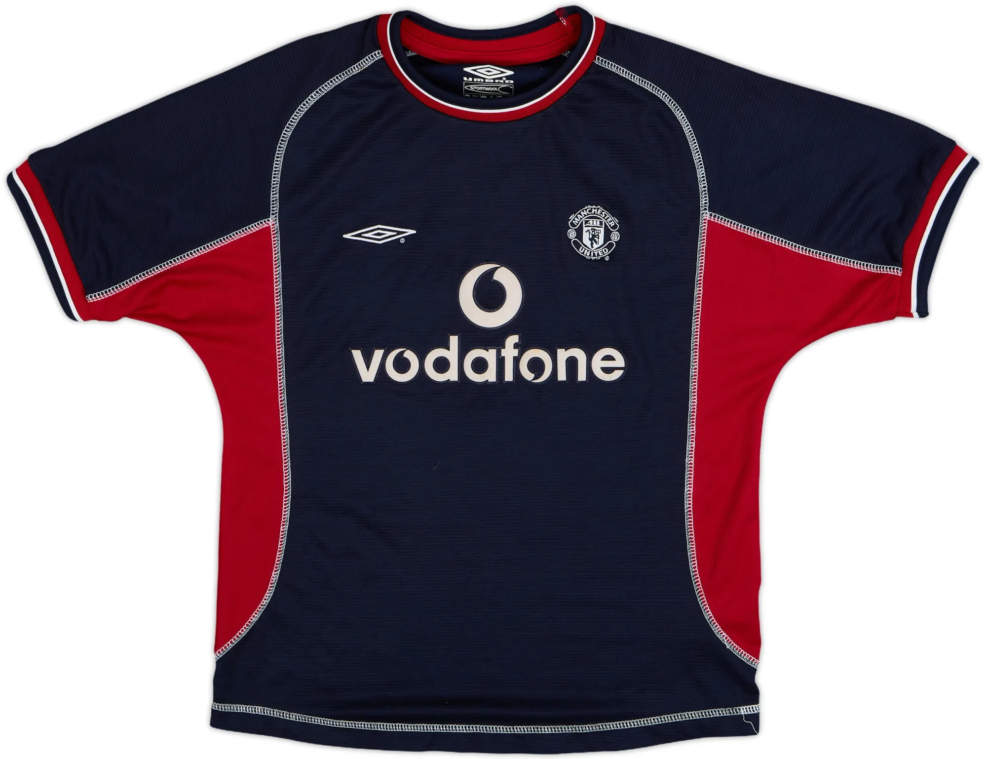 Umbro Manchester United Boys SS Third Shirt 2000/01