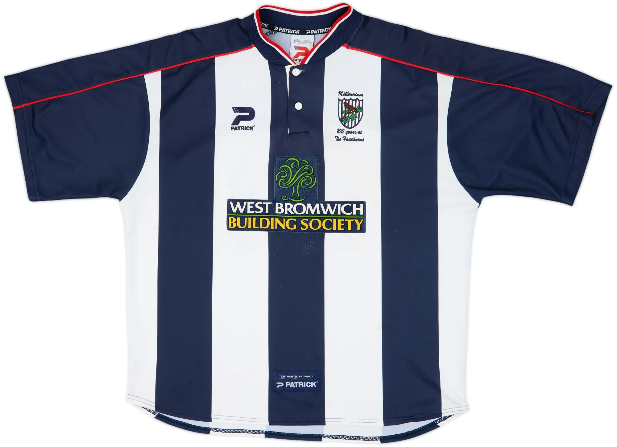 Home West Bromwich Albion Mens SS Home Shirt 2000/02