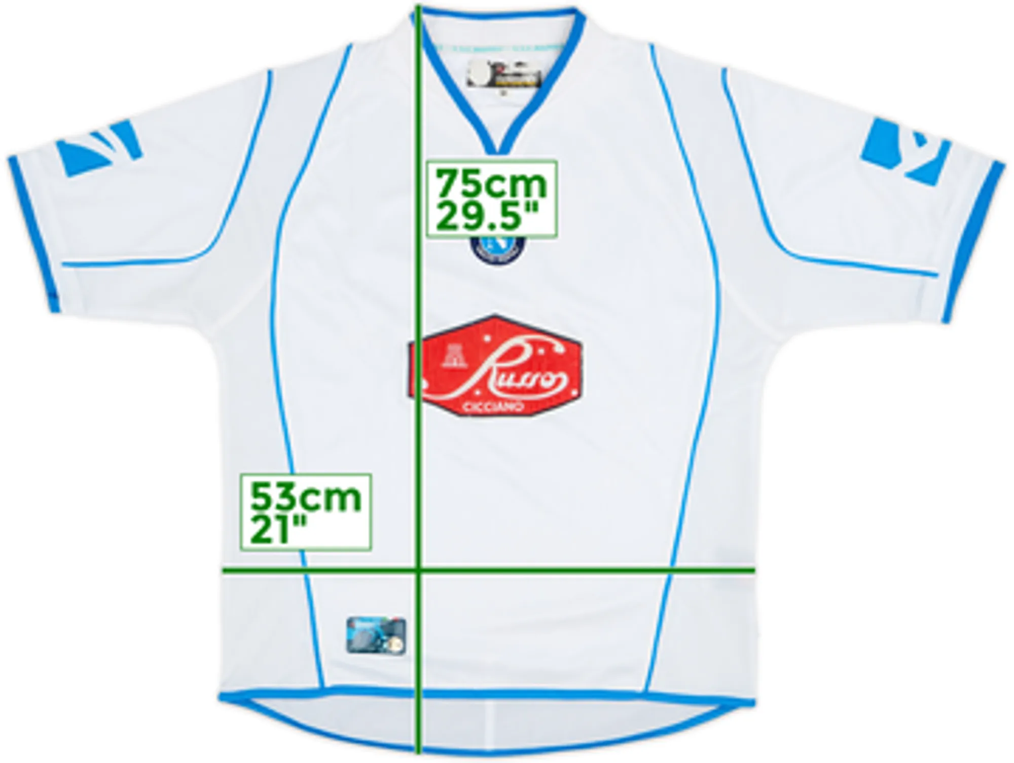 Legea Napoli Mens SS Away Shirt 2003/04
