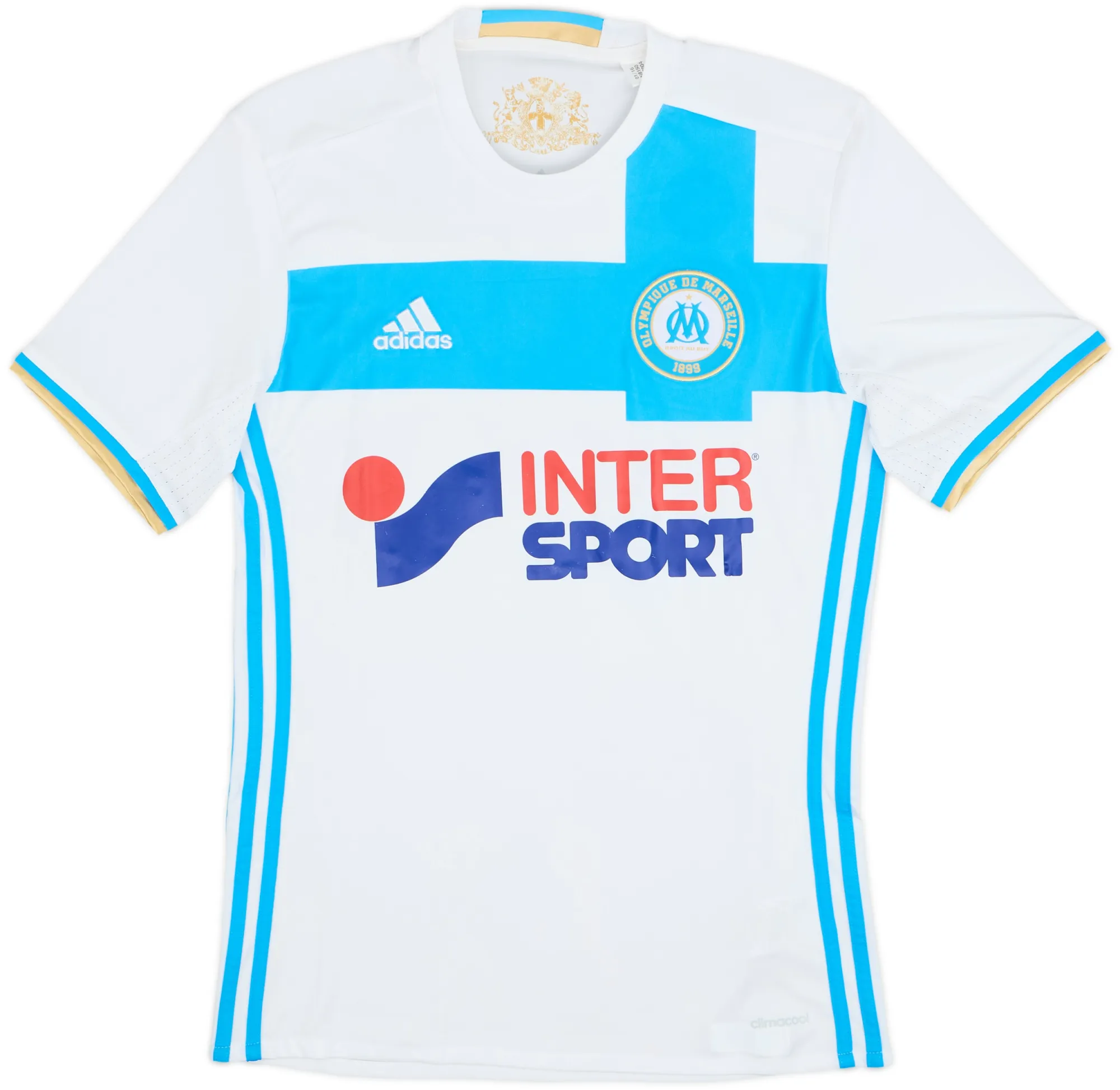adidas Marseille Mens SS Home Shirt 2016/17