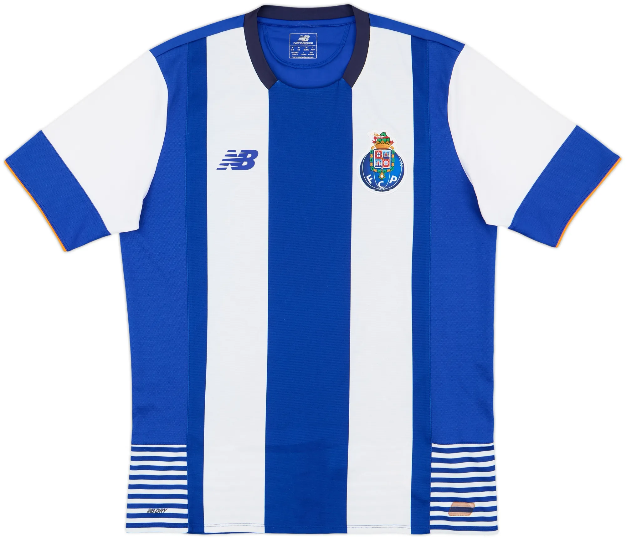 NewBalance Porto Mens SS Home Shirt 2015/16