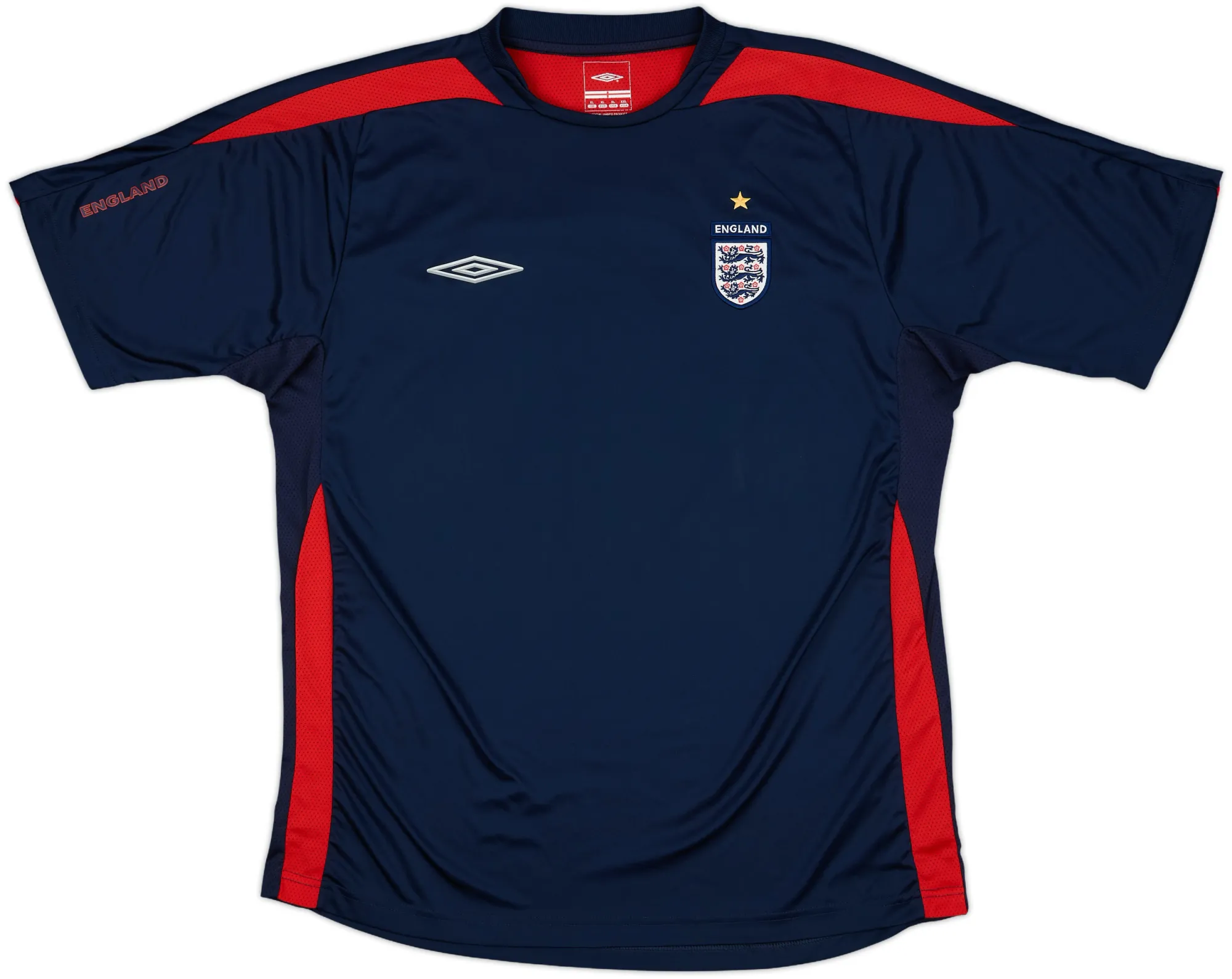 Umbro England Mens SS Home Shirt 2004