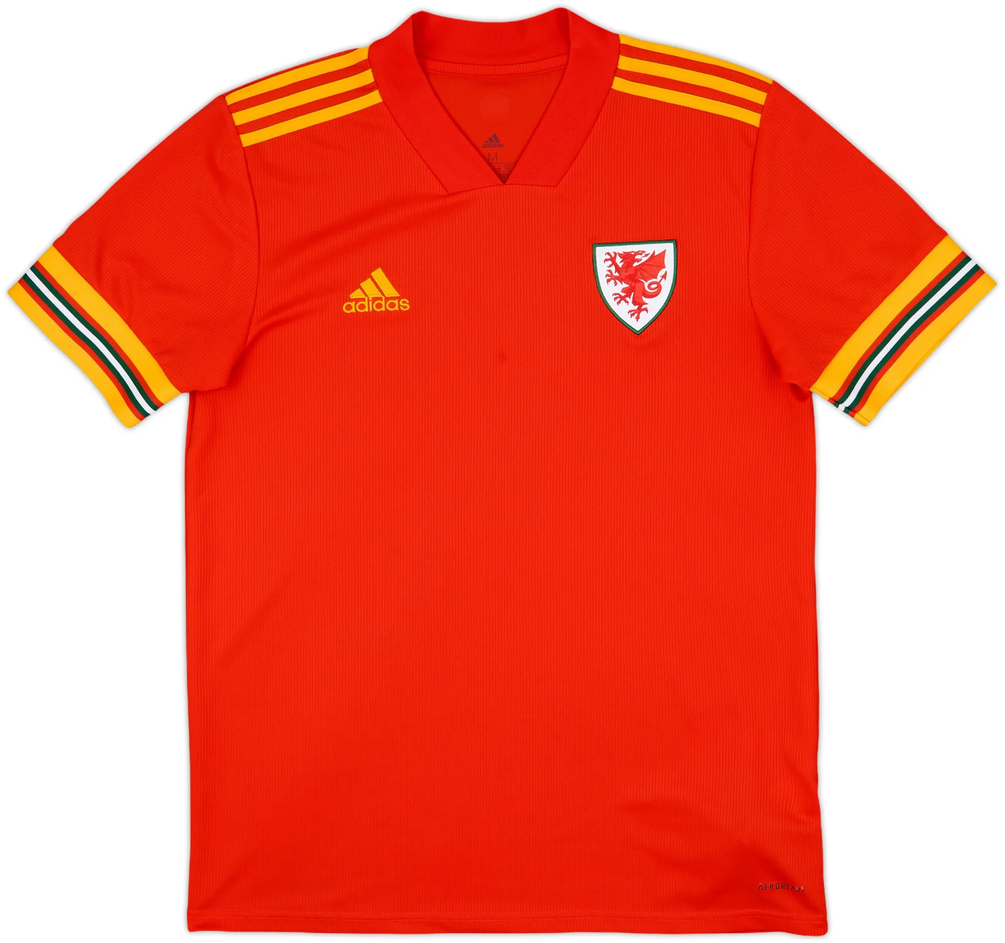 adidas Wales Mens SS Home Shirt 2020