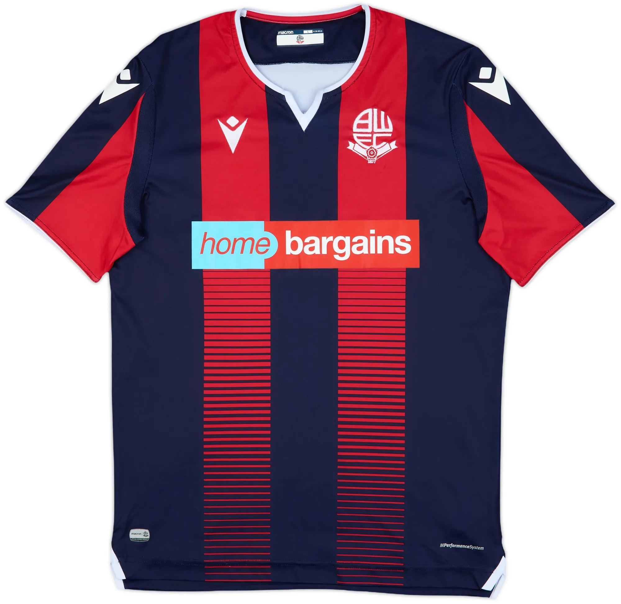 Macron Bolton Wanderers Mens SS Away Shirt 2020/21