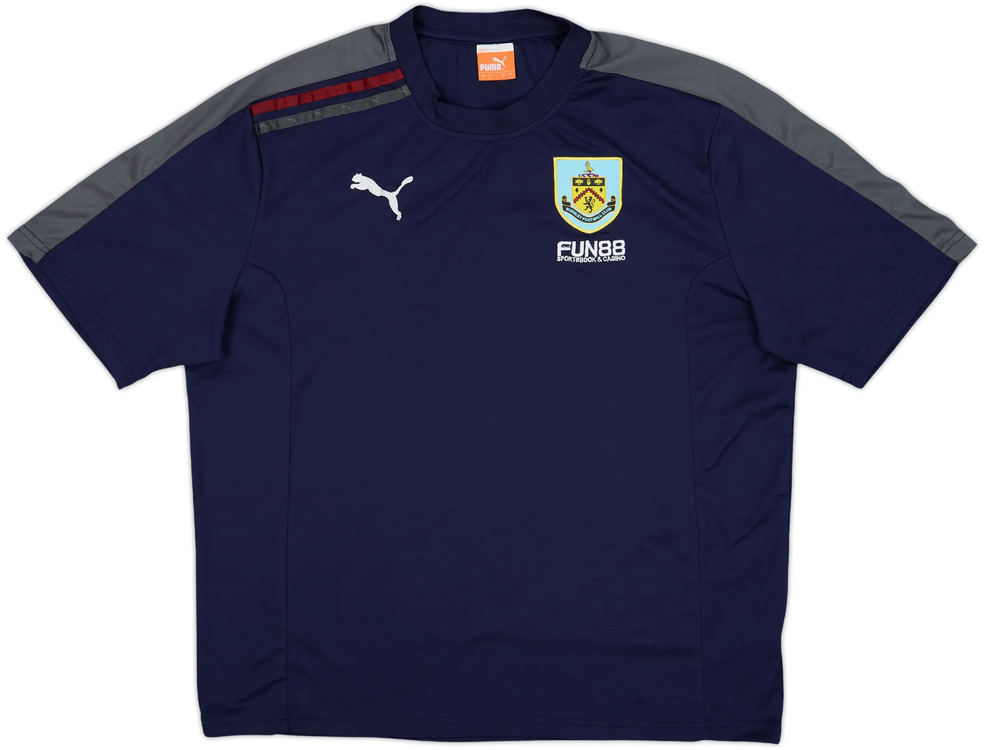 Puma Burnley Mens SS Home Shirt 2011/12