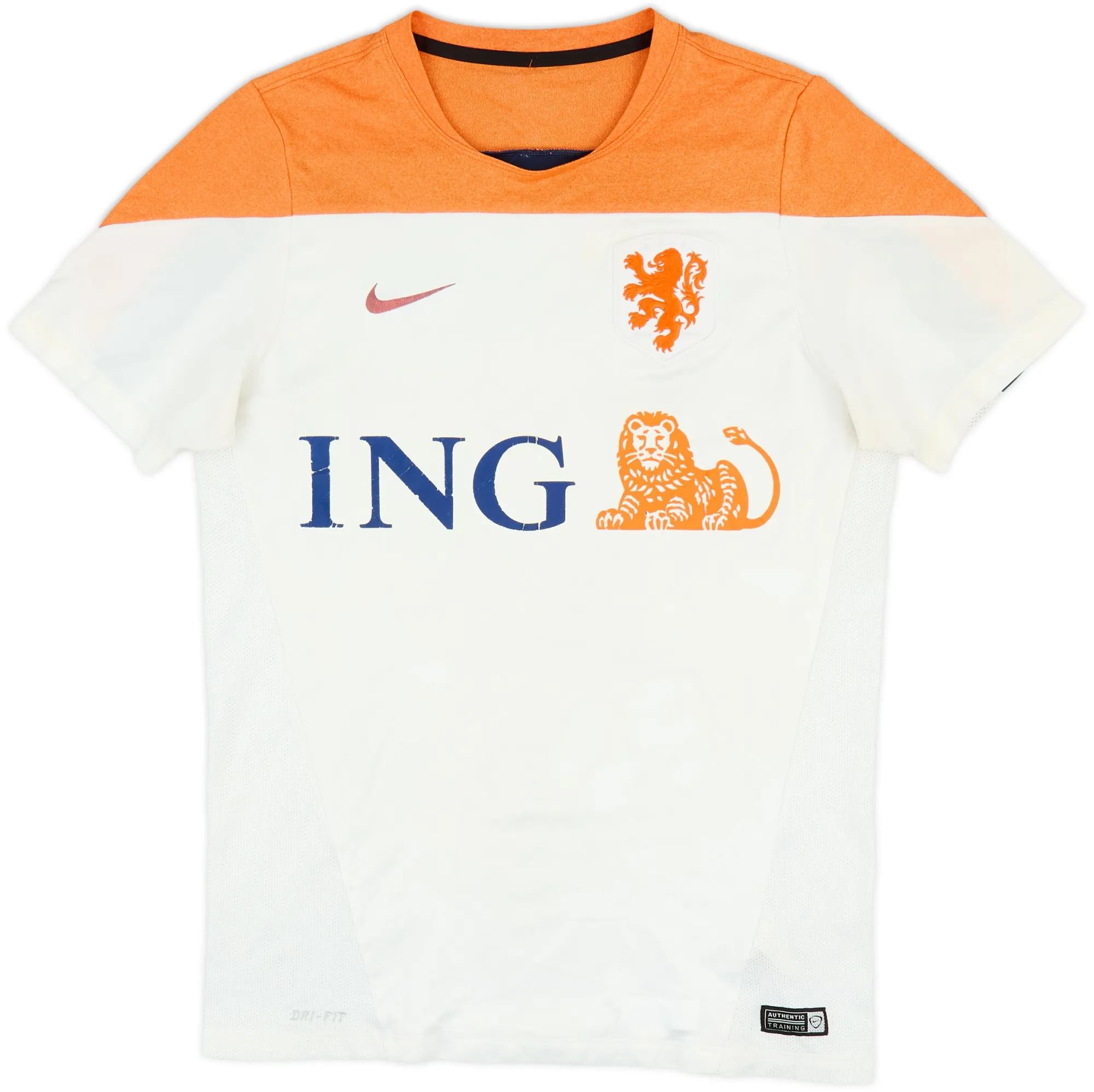 Nike Netherlands Mens SS Home Shirt 2014