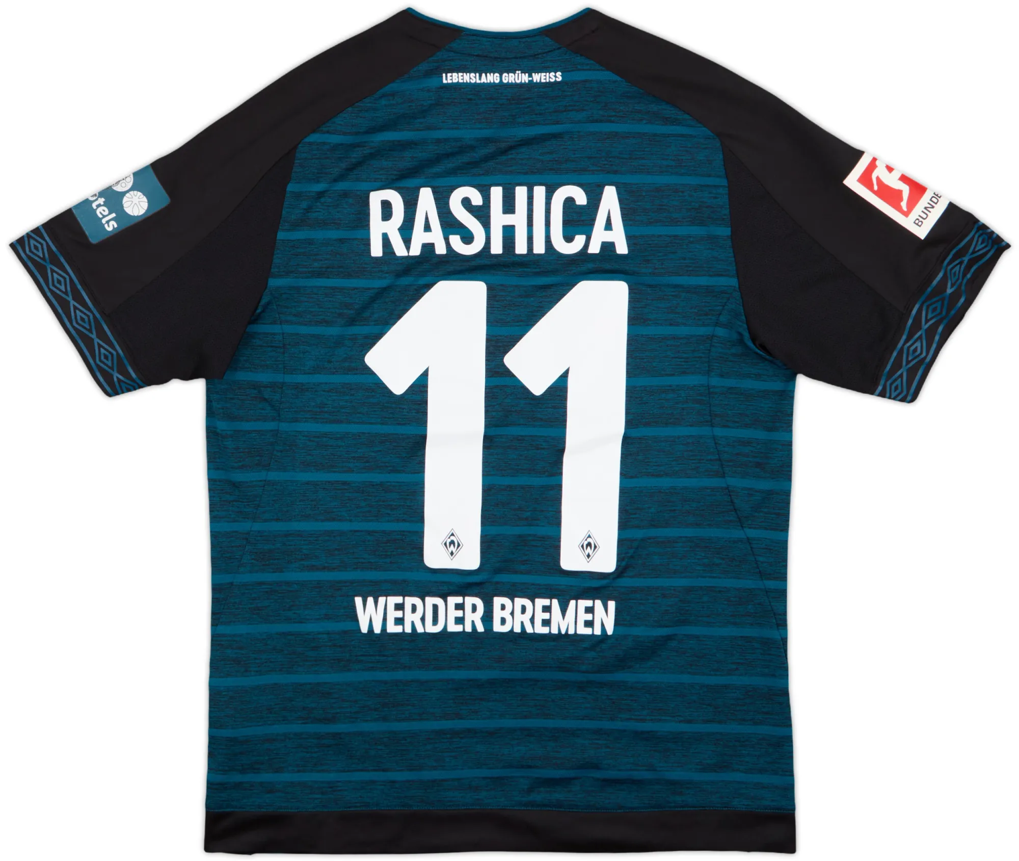 Umbro Werder Bremen Mens SS Away Shirt 2018/19