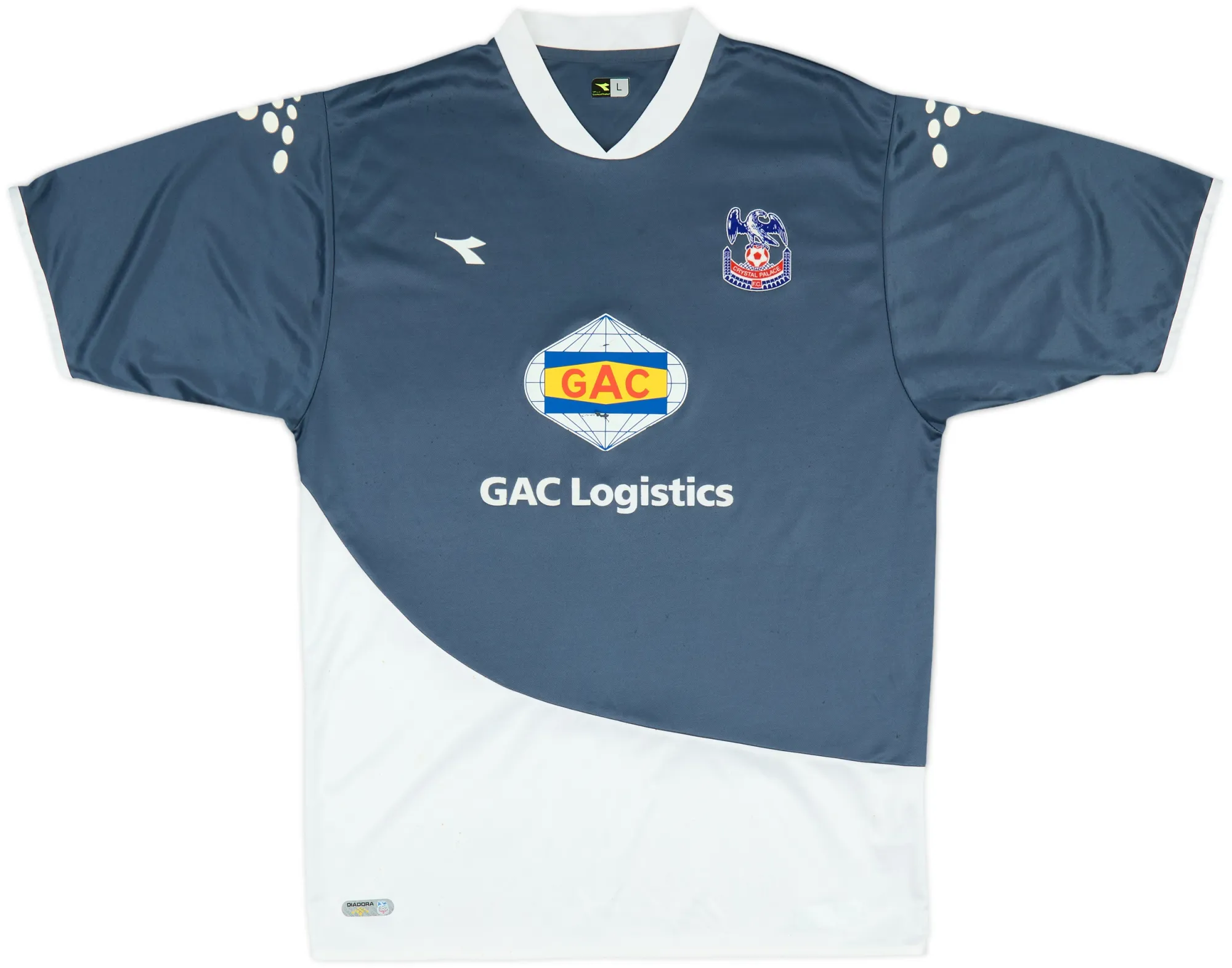 Diadora Crystal Palace Mens SS Away Shirt 2006/07