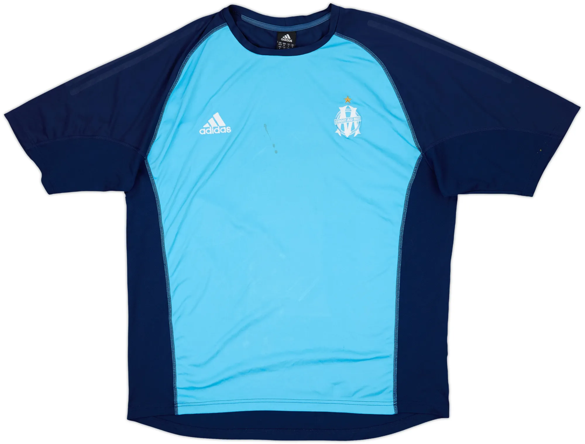 adidas Marseille Mens SS Home Shirt 2002/03