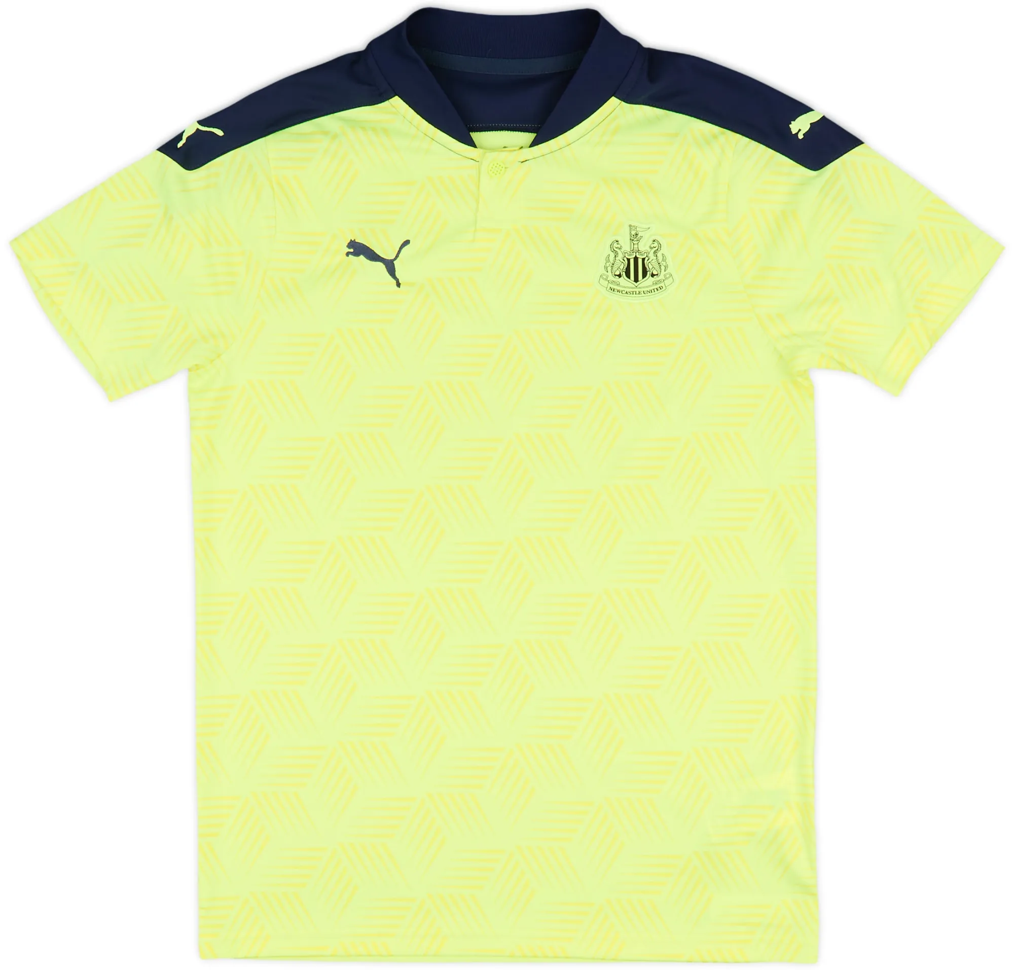 Puma Newcastle United Boys SS Away Shirt 2020/21