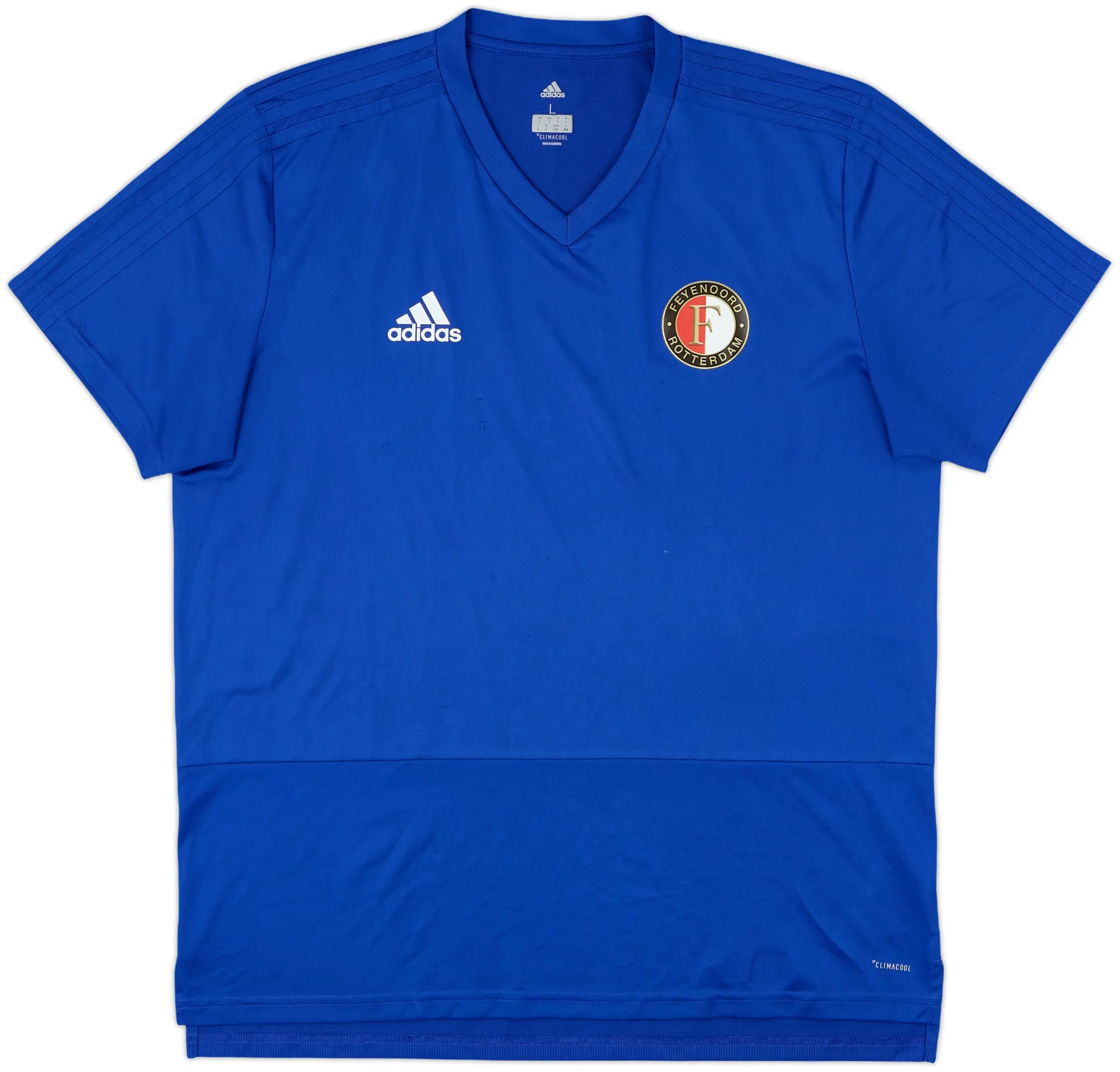 adidas Feyenoord Mens SS Home Shirt 2017/18