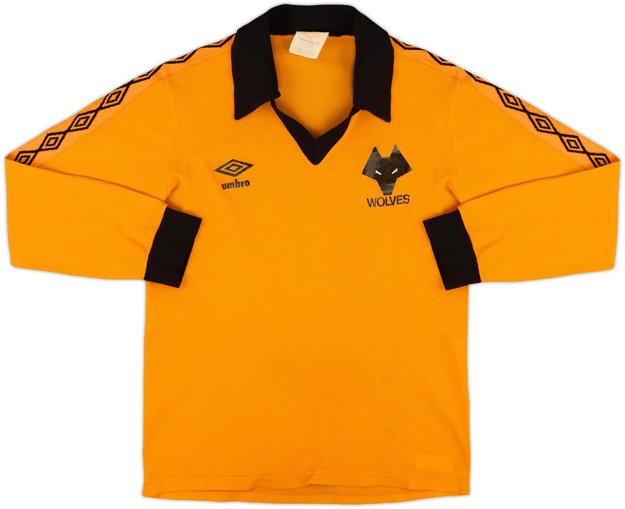Umbro Wolverhampton Wanderers Mens LS Home Shirt 1979/80
