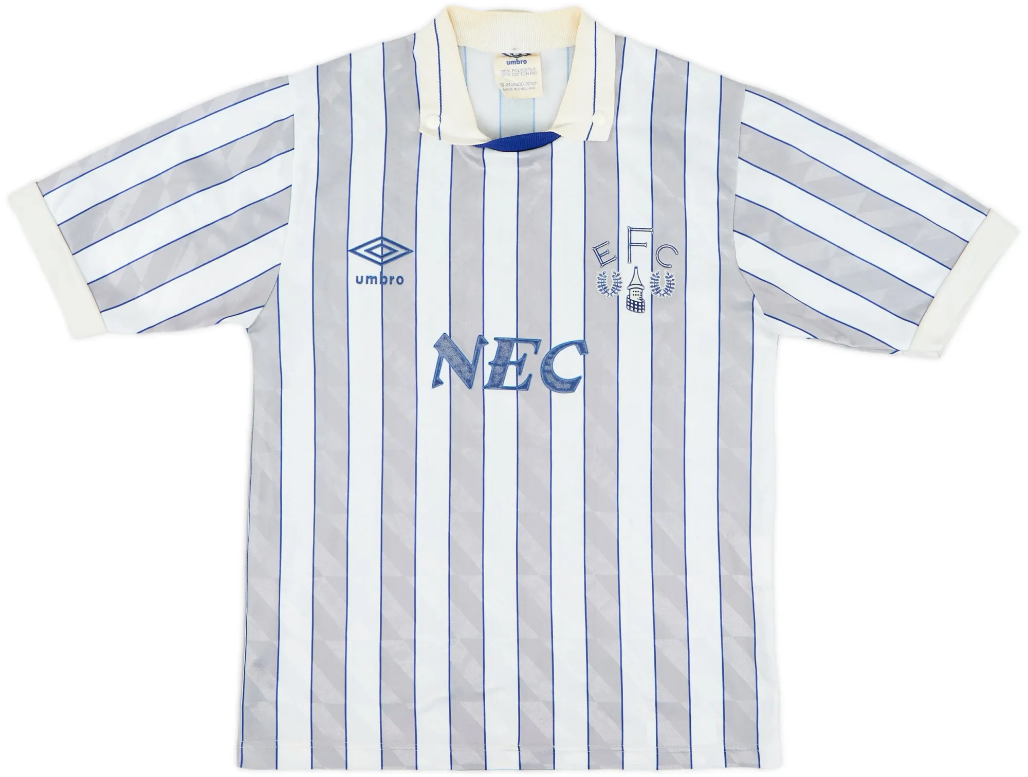 Umbro Everton Boys SS Away Shirt 1988/90