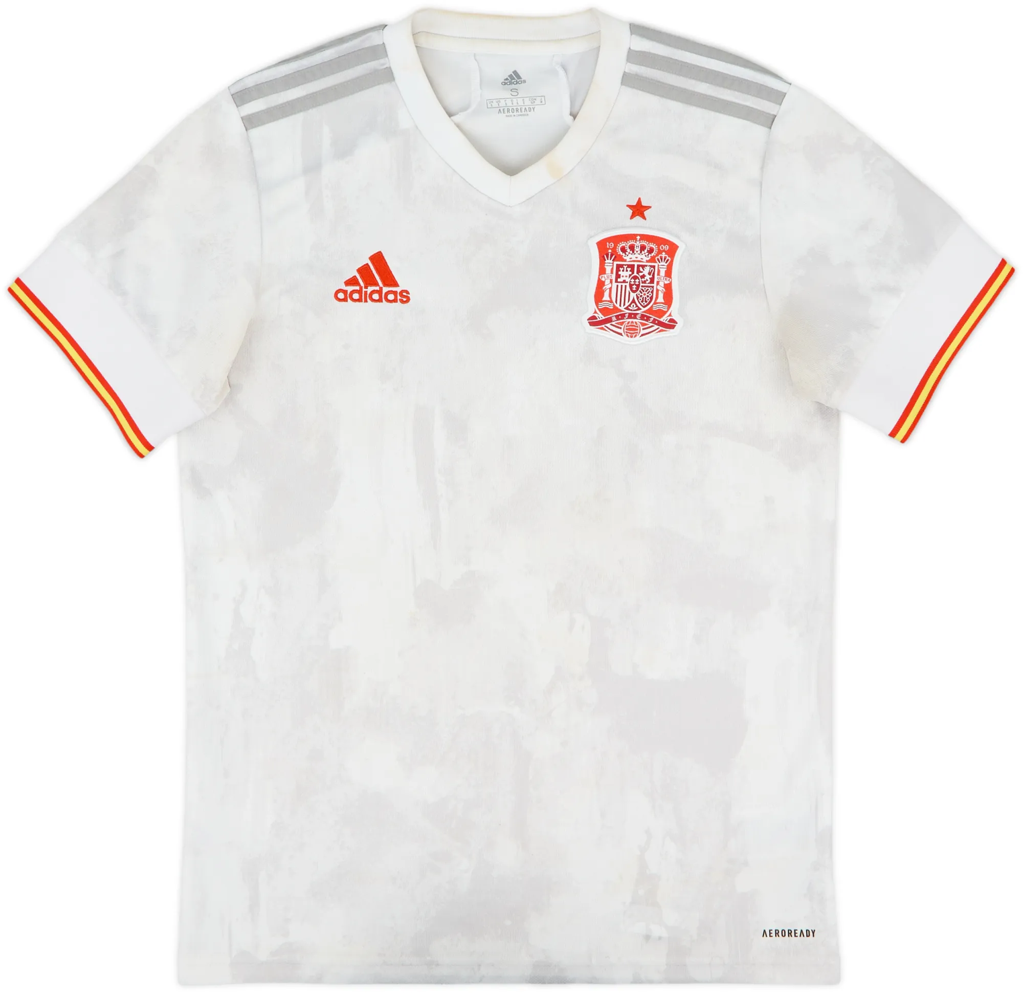 adidas Spain Mens SS Away Shirt 2020