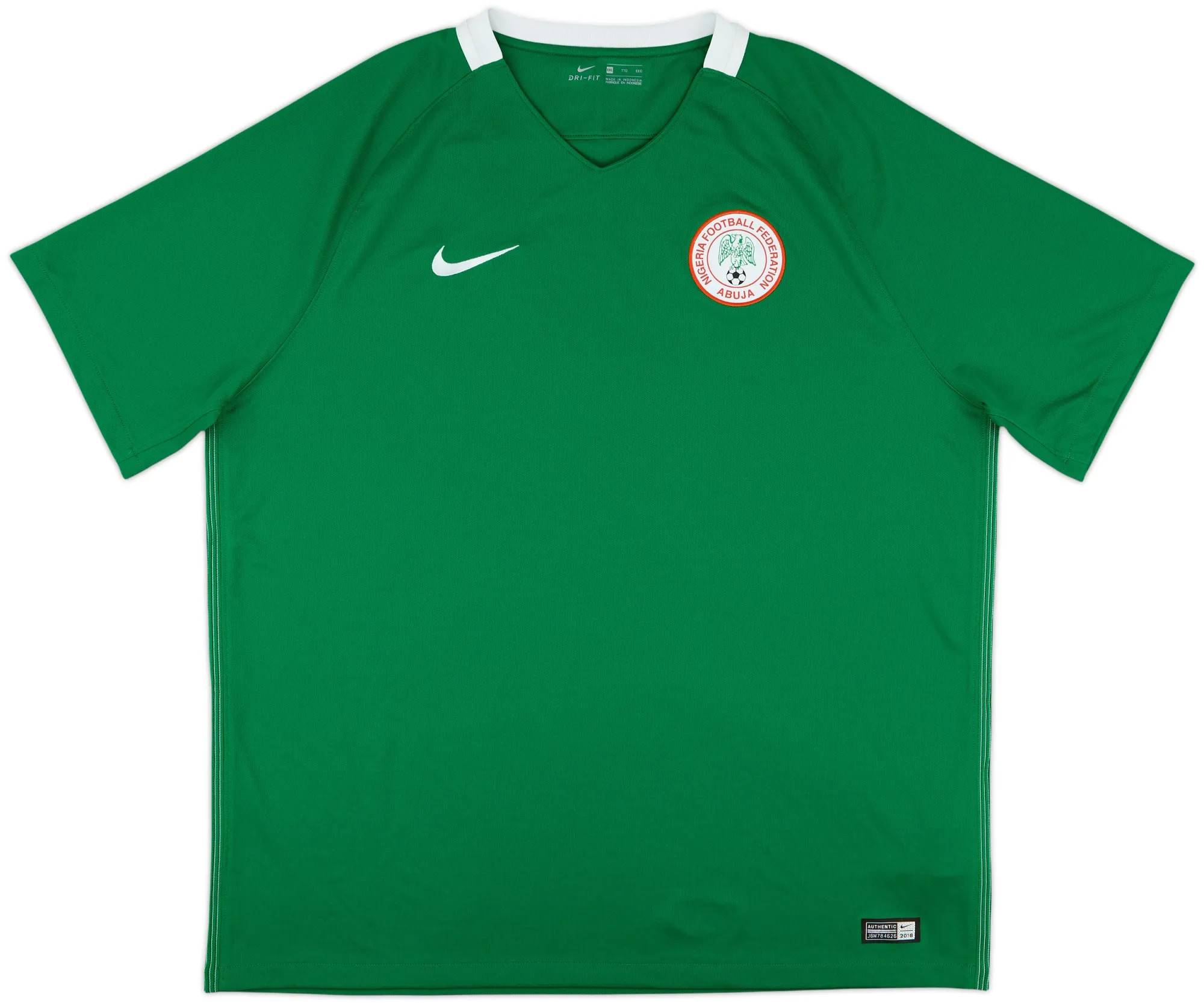 Nike Nigeria Mens SS Home Shirt 2016