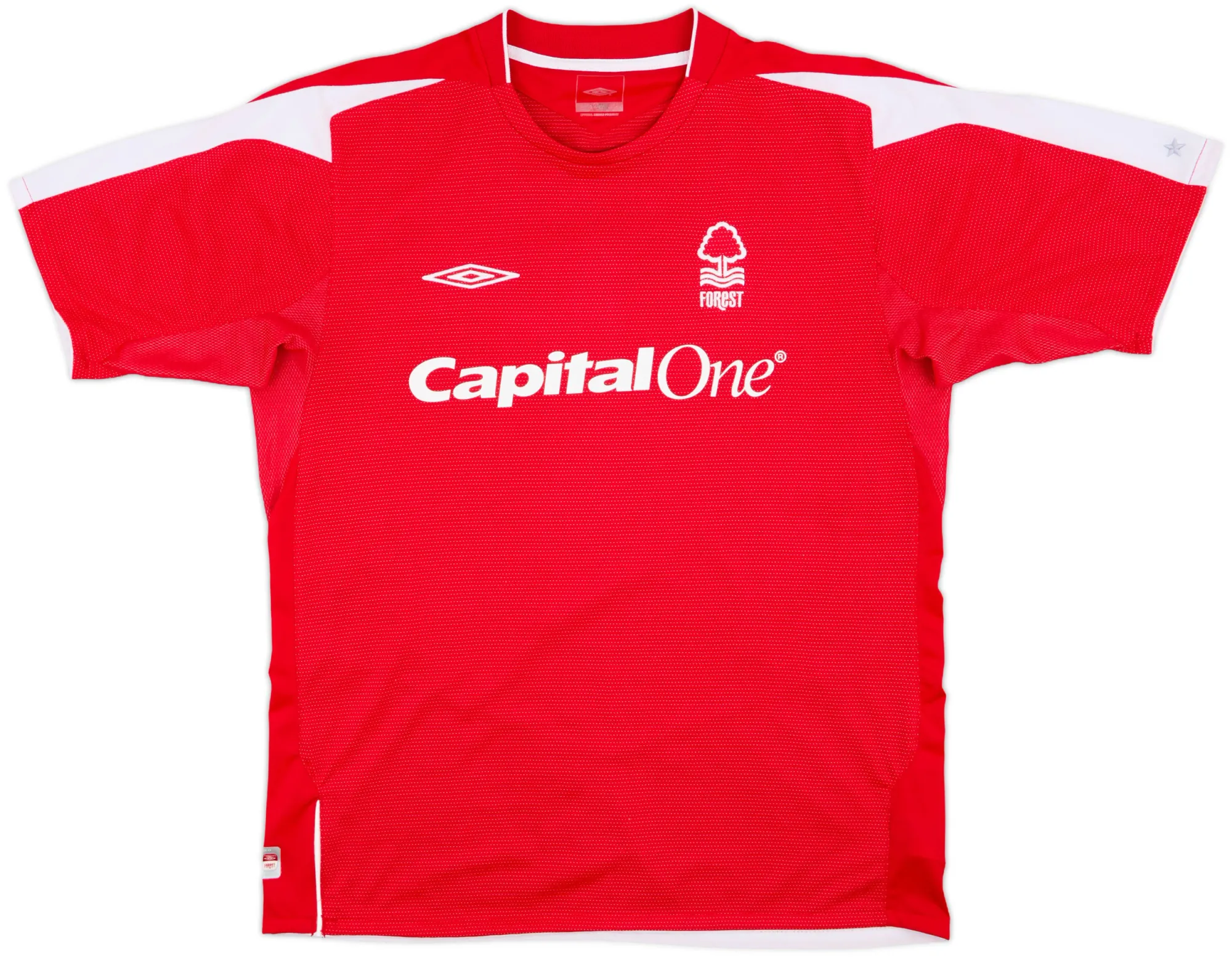 Umbro Nottingham Forest Mens SS Home Shirt 2004/06