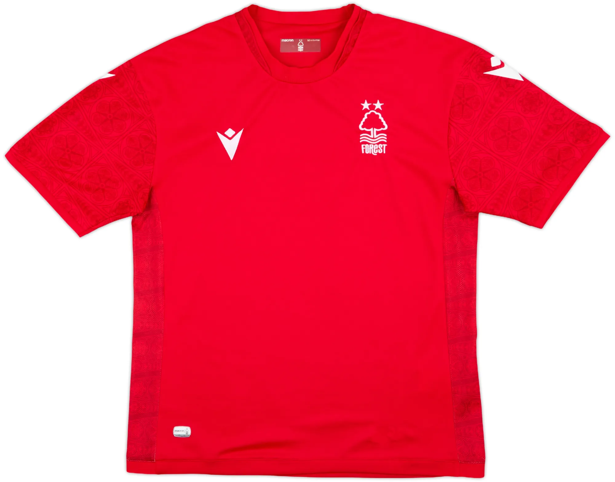 Macron Nottingham Forest Mens SS Home Shirt 2022/23