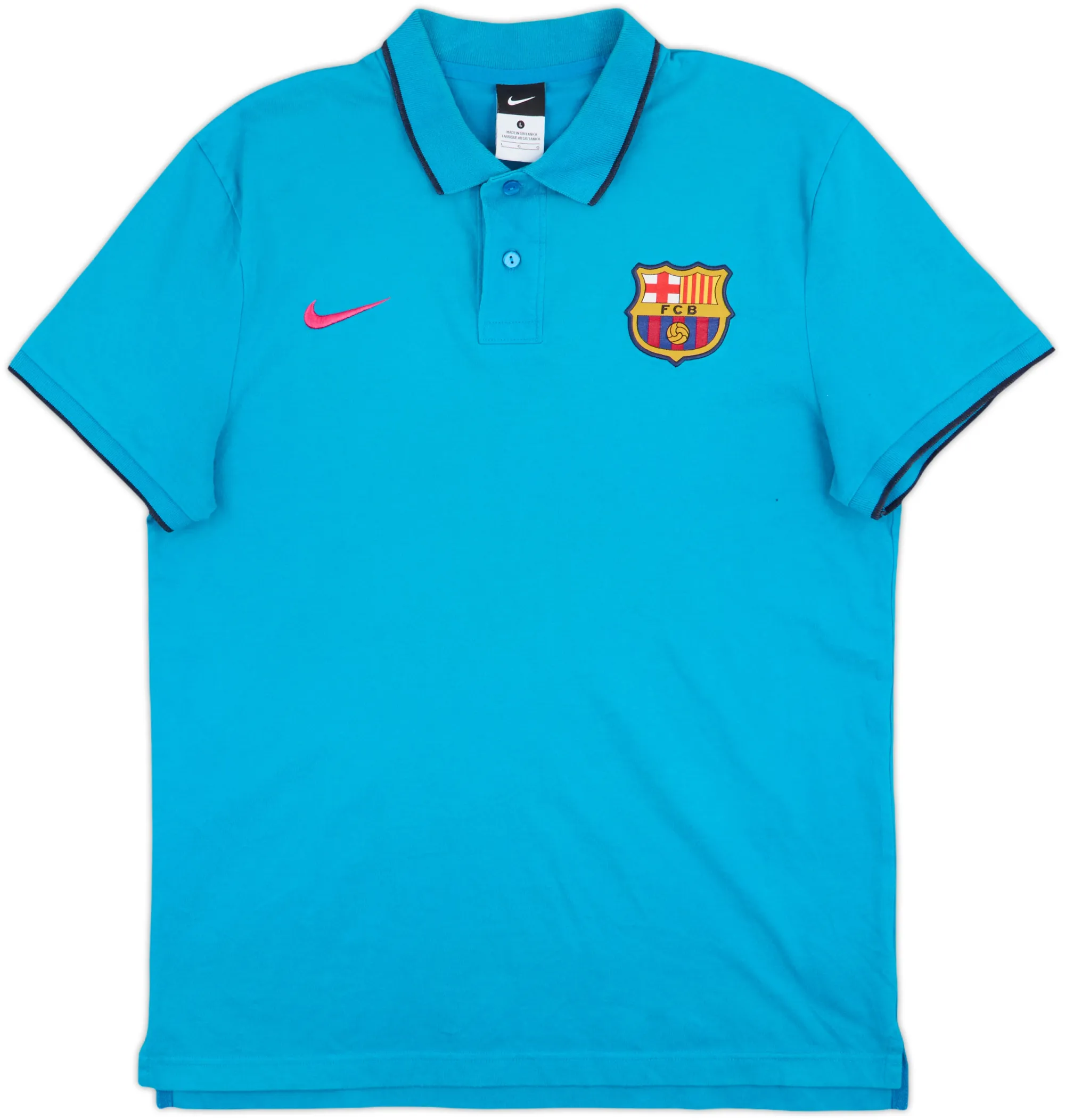 2010-11 Barcelona Nike Polo Shirt - 8/10 - (L)