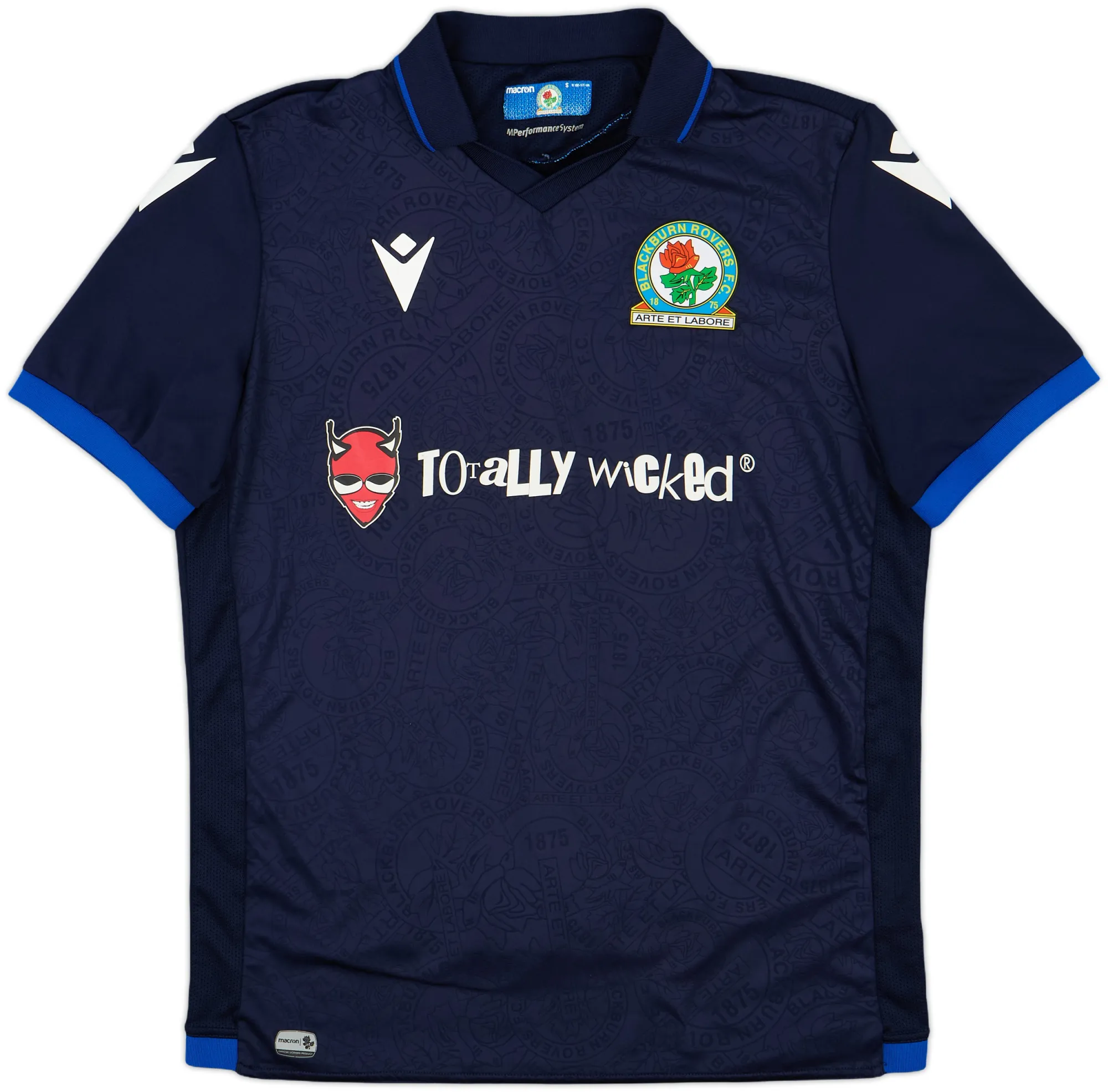 Macron Blackburn Rovers Mens SS Away Shirt 2022/23